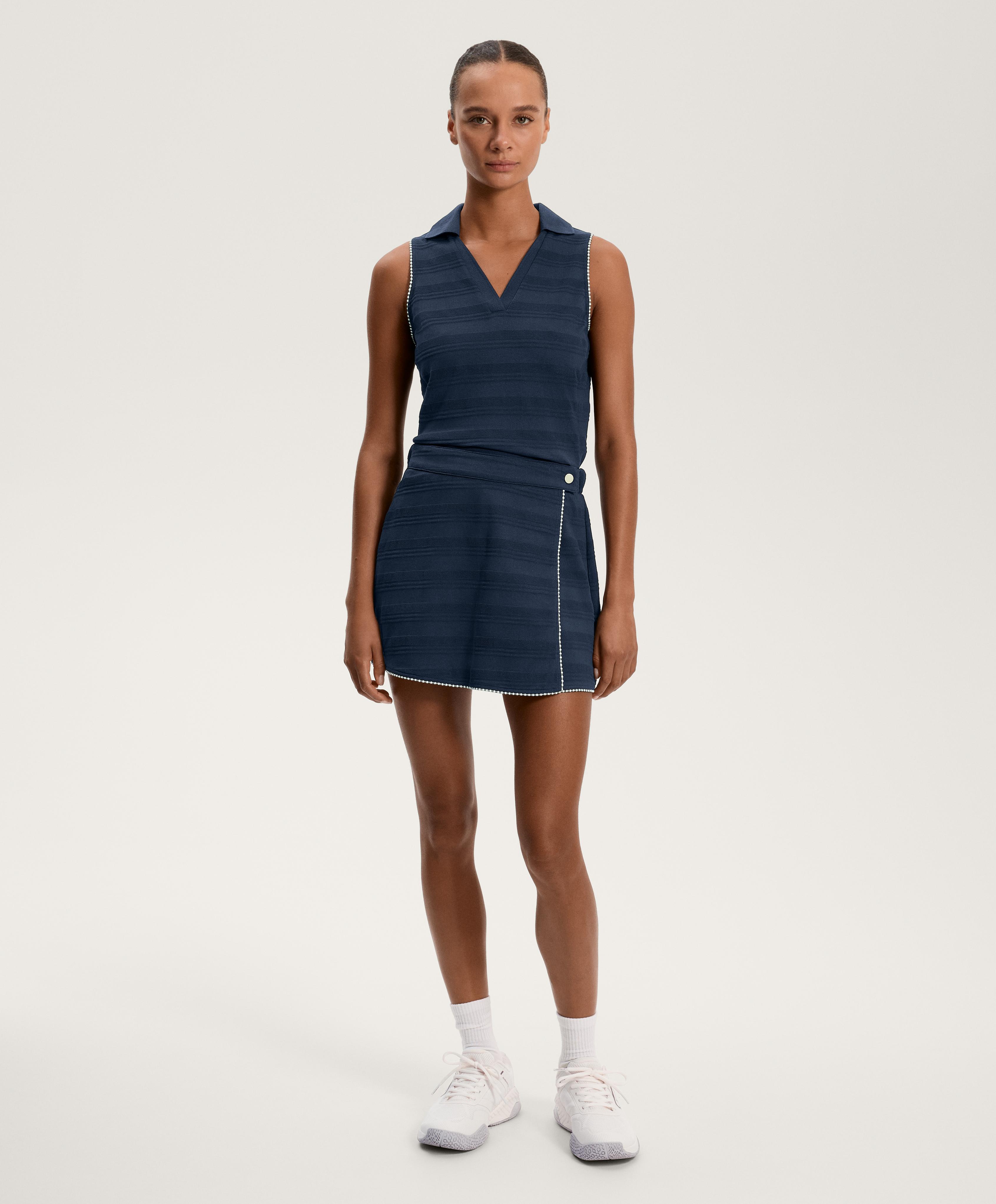 Jupe-culotte jacquard piqué 100 % coton Jupe-culotte jacquard piqué 100 % coton