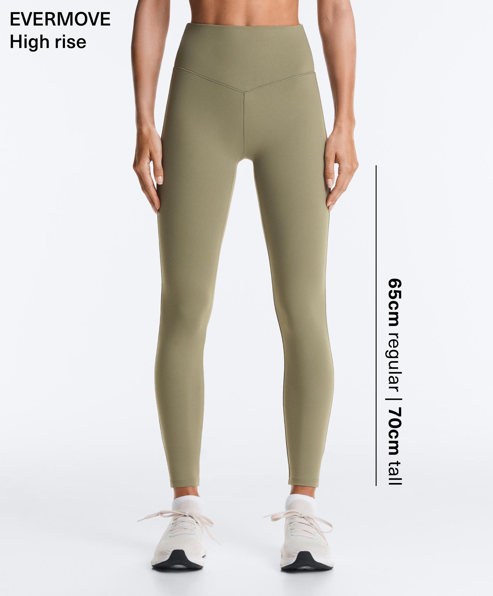 Evermove high-rise ankle-length leggings