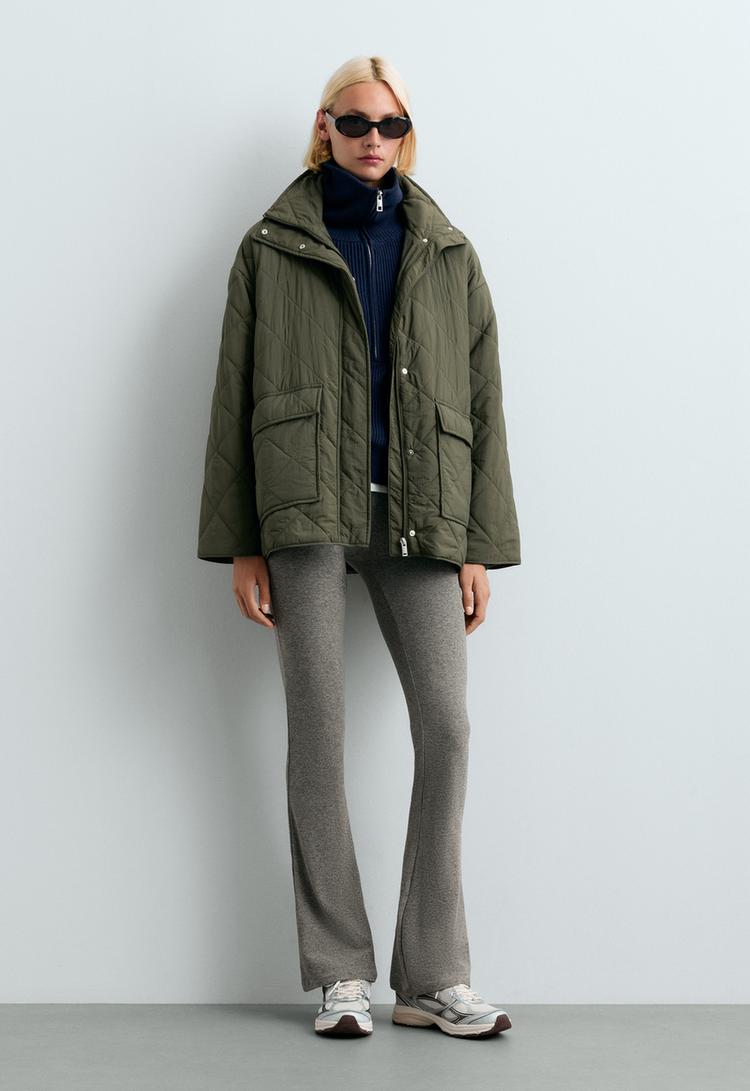 FELLEX® Aerogel diamond-quilted padded jacket — KHAKI