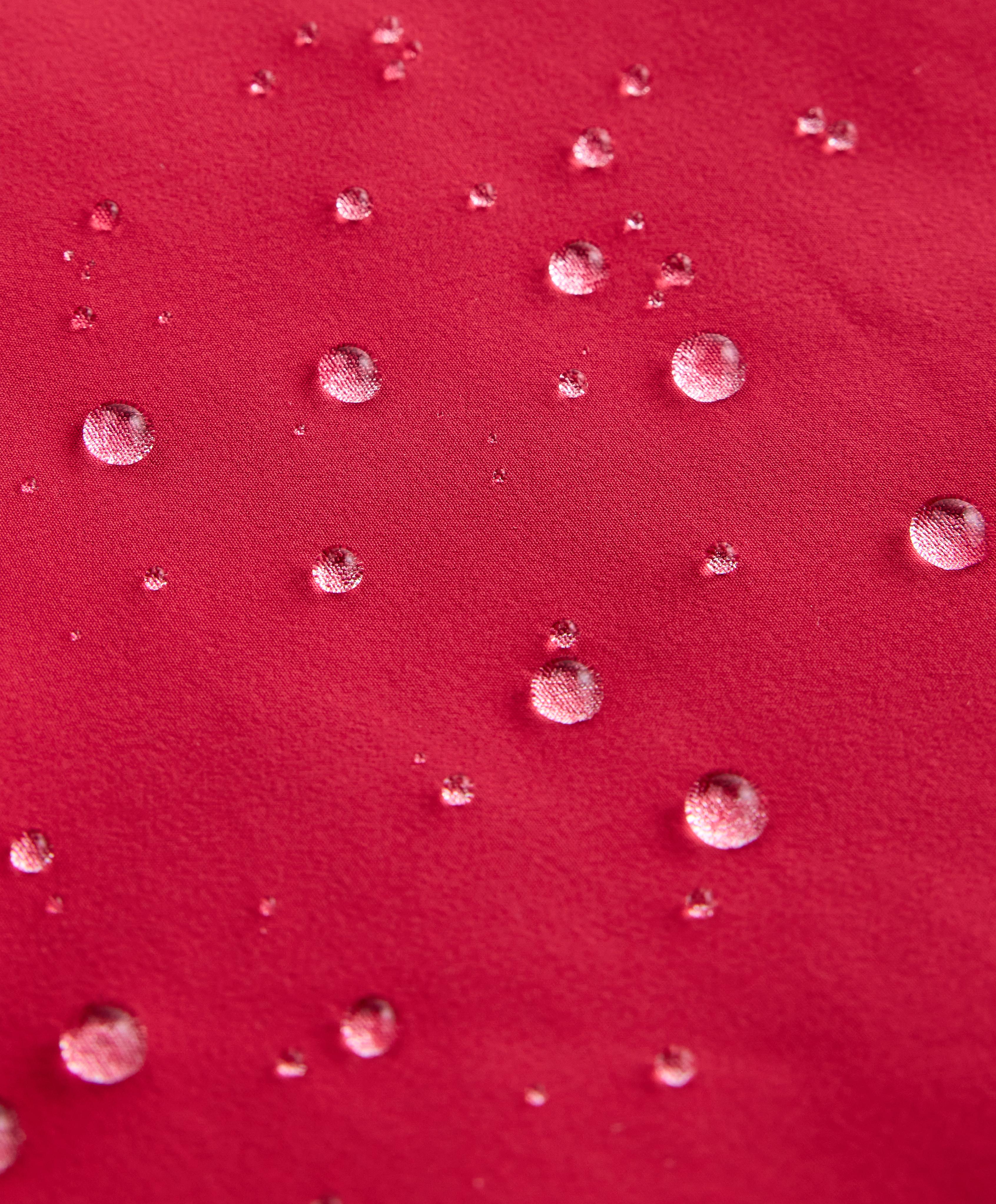 Midi extra lightweight 10k waterproof jacket — RED