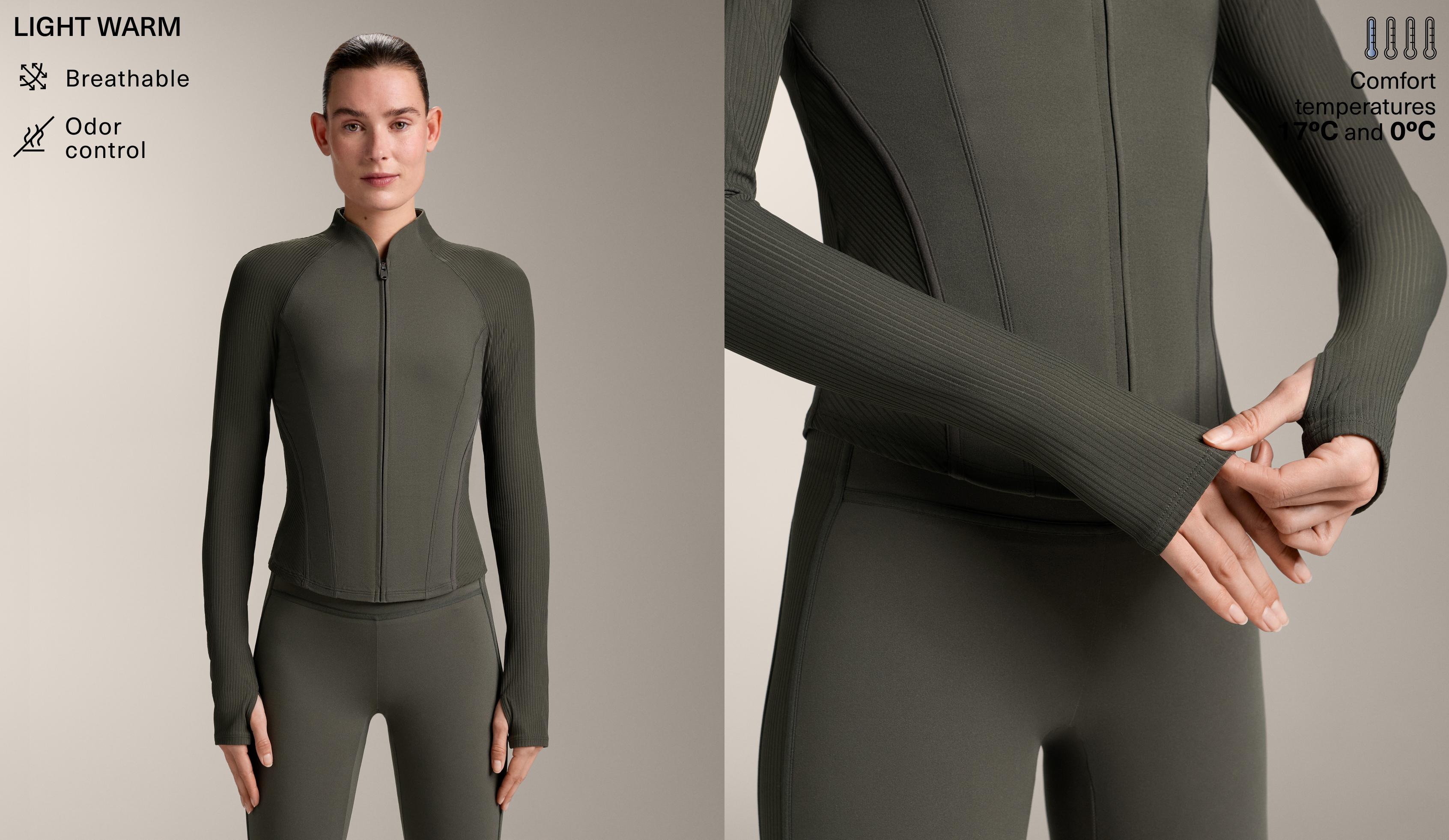 Comfortlux rib technical jacket Comfortlux rib technical jacket