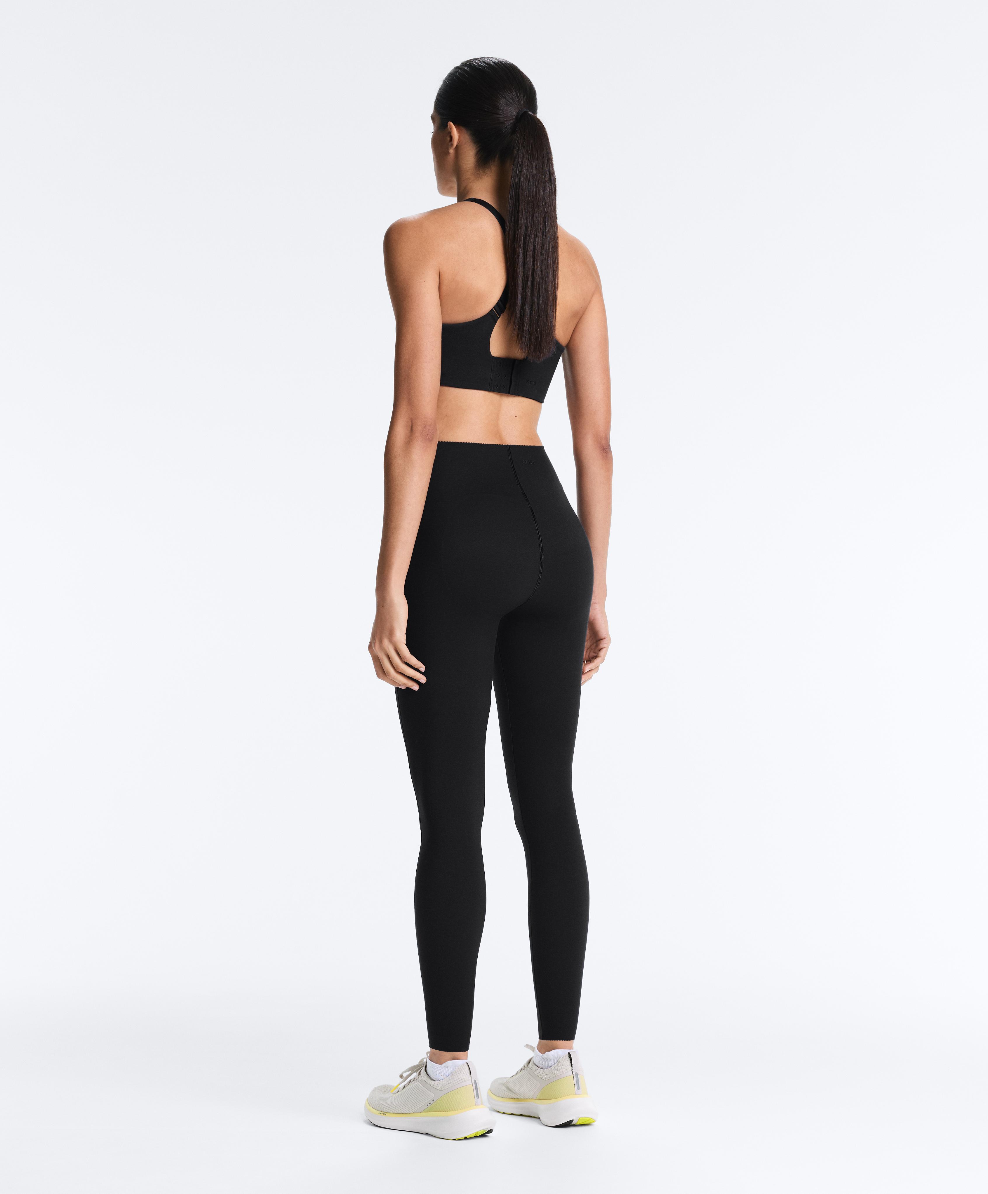 Extra Compressive Raise Up ankle-length leggings — BLACK