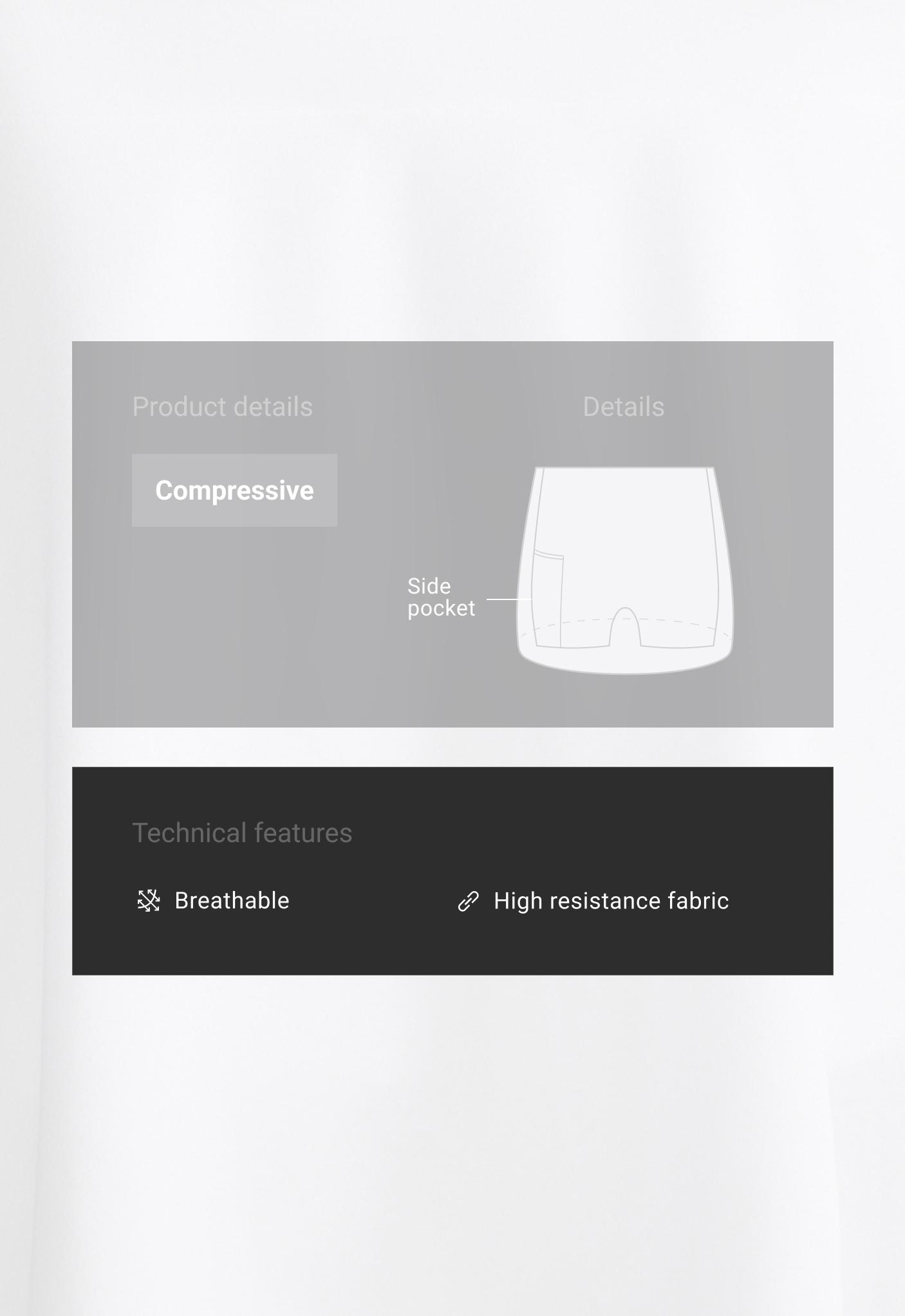 High rise Compressive skirt