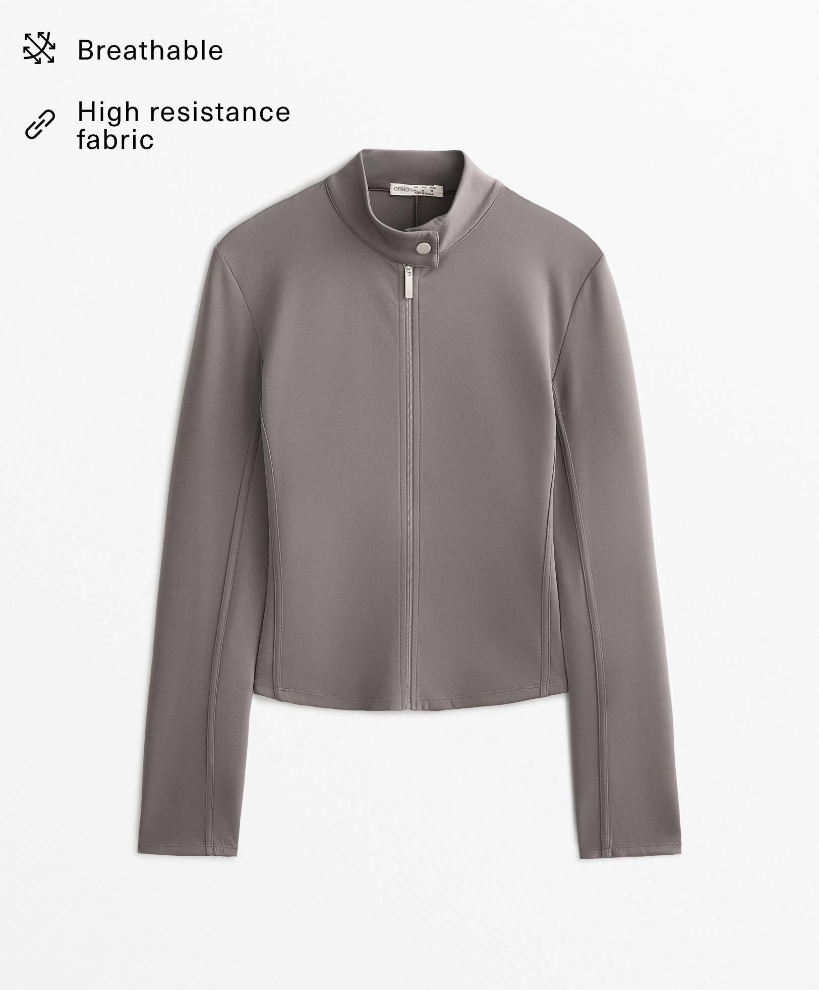 Neoprene-effect jacket - Sale