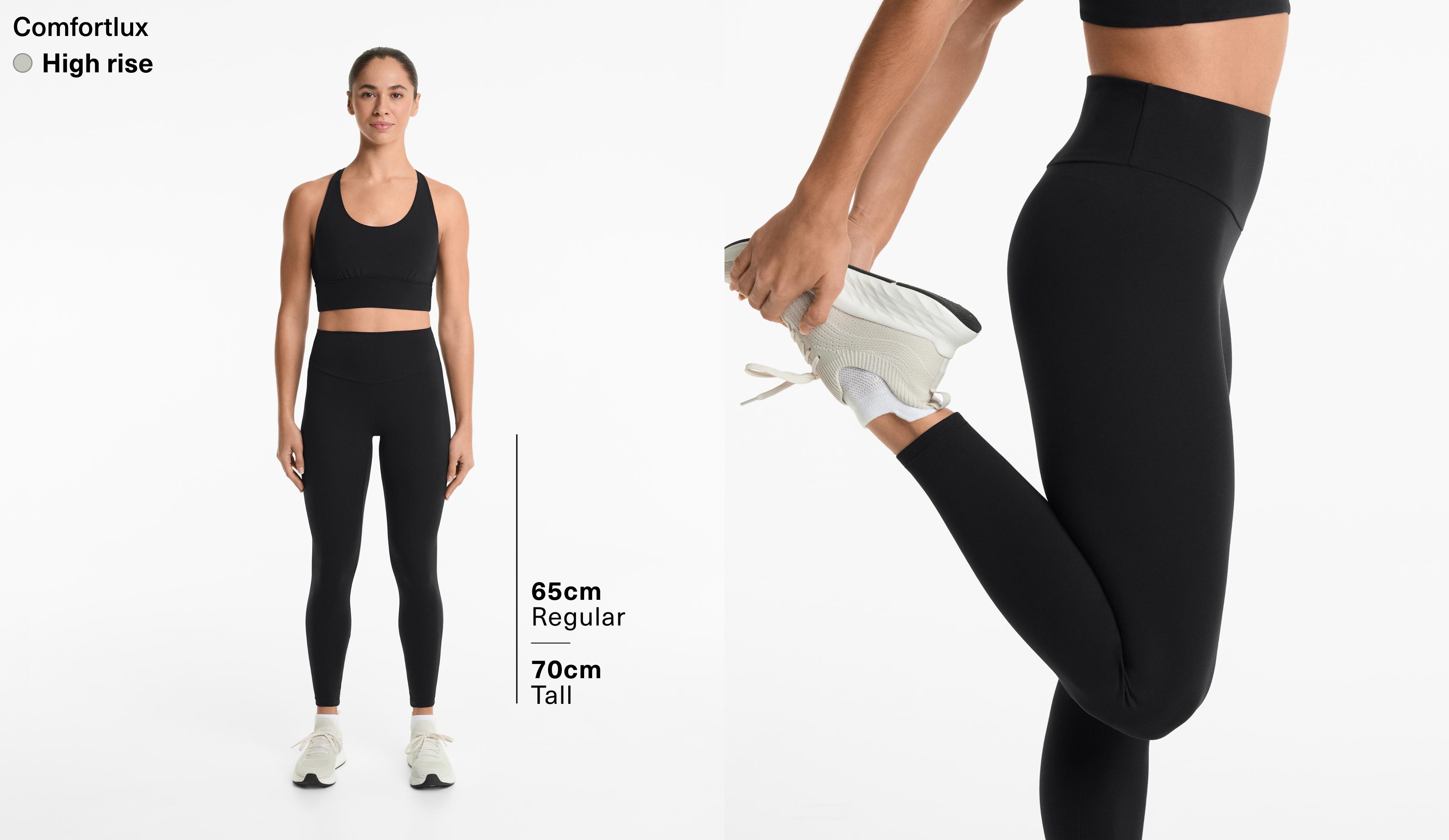 Comfortlux high-rise ankle-length leggings