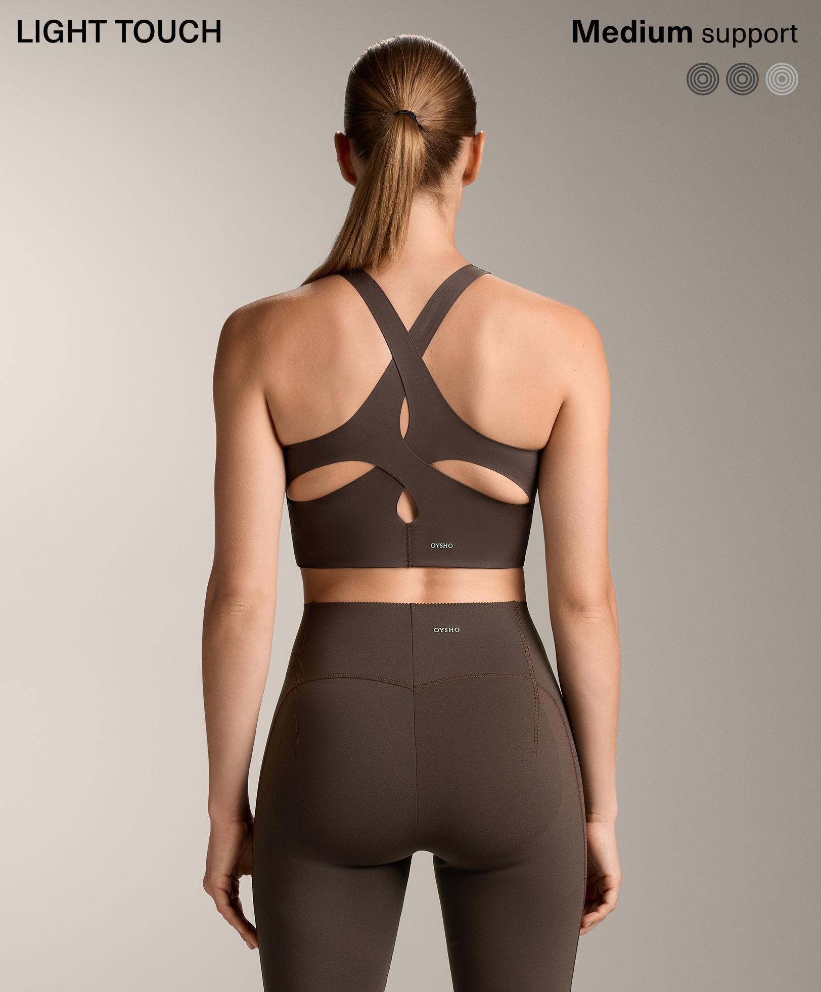 Light Touch crossover back tank top