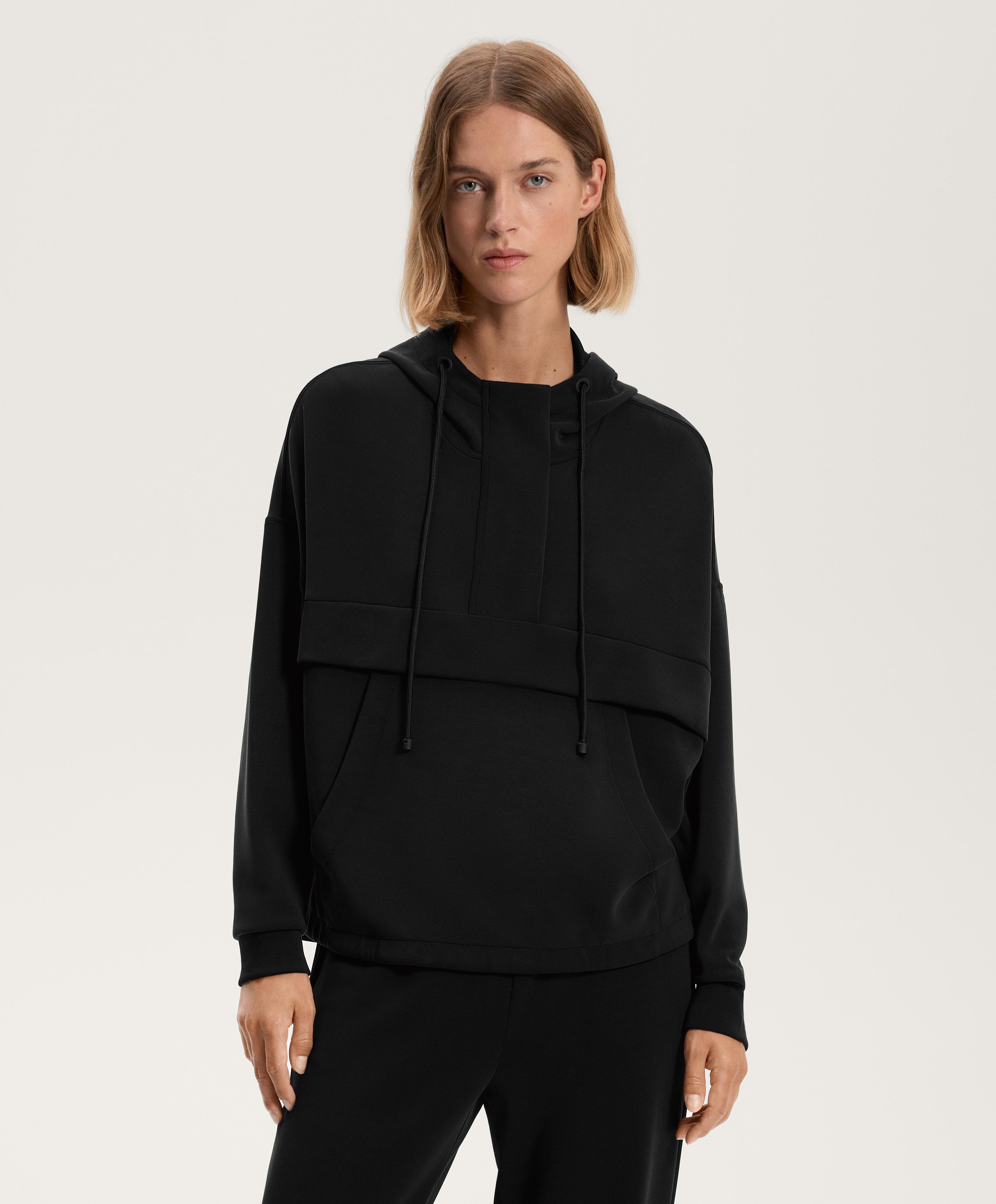 Soft touch modal zip sweatshirt