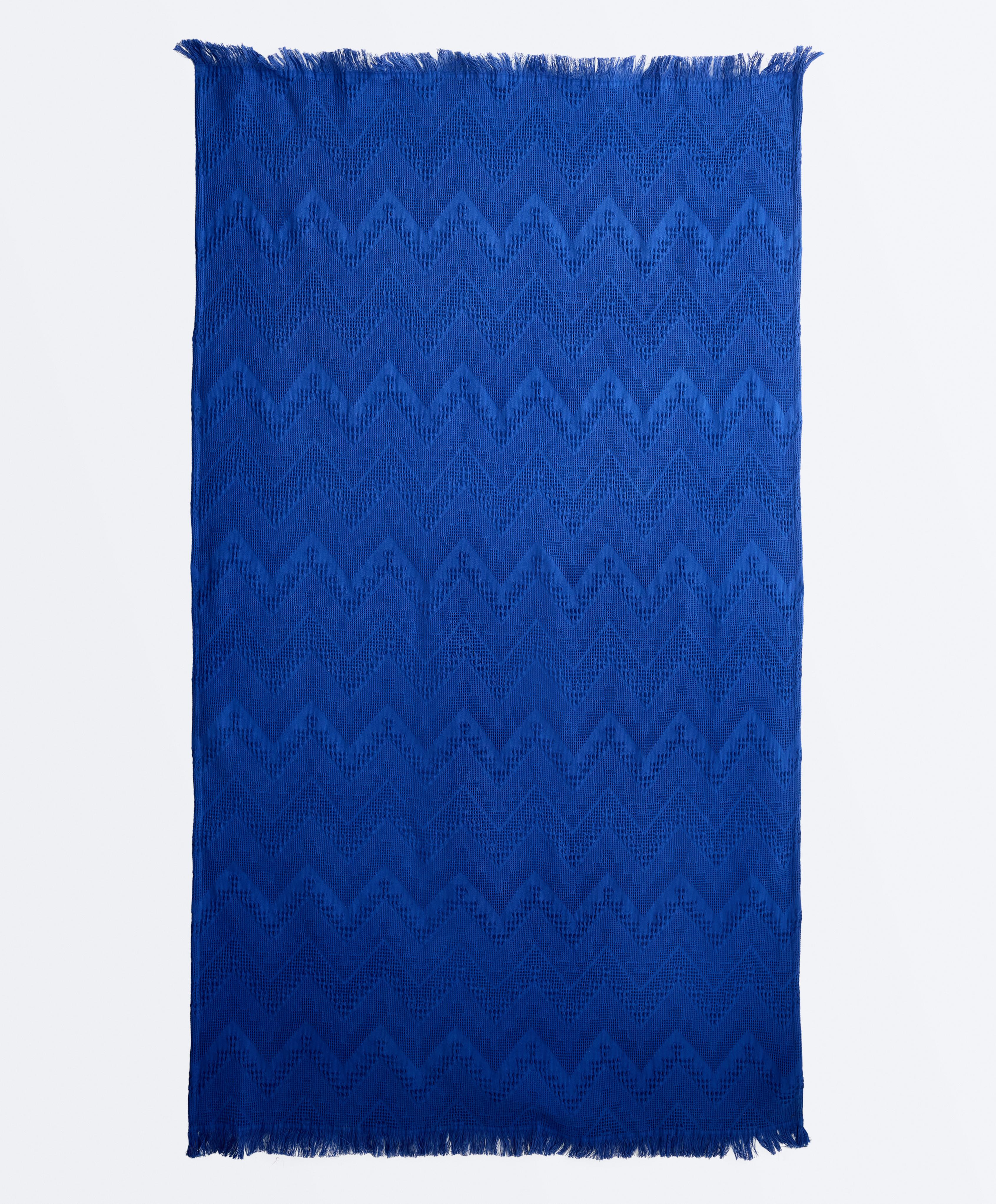 100% cotton chevron towel