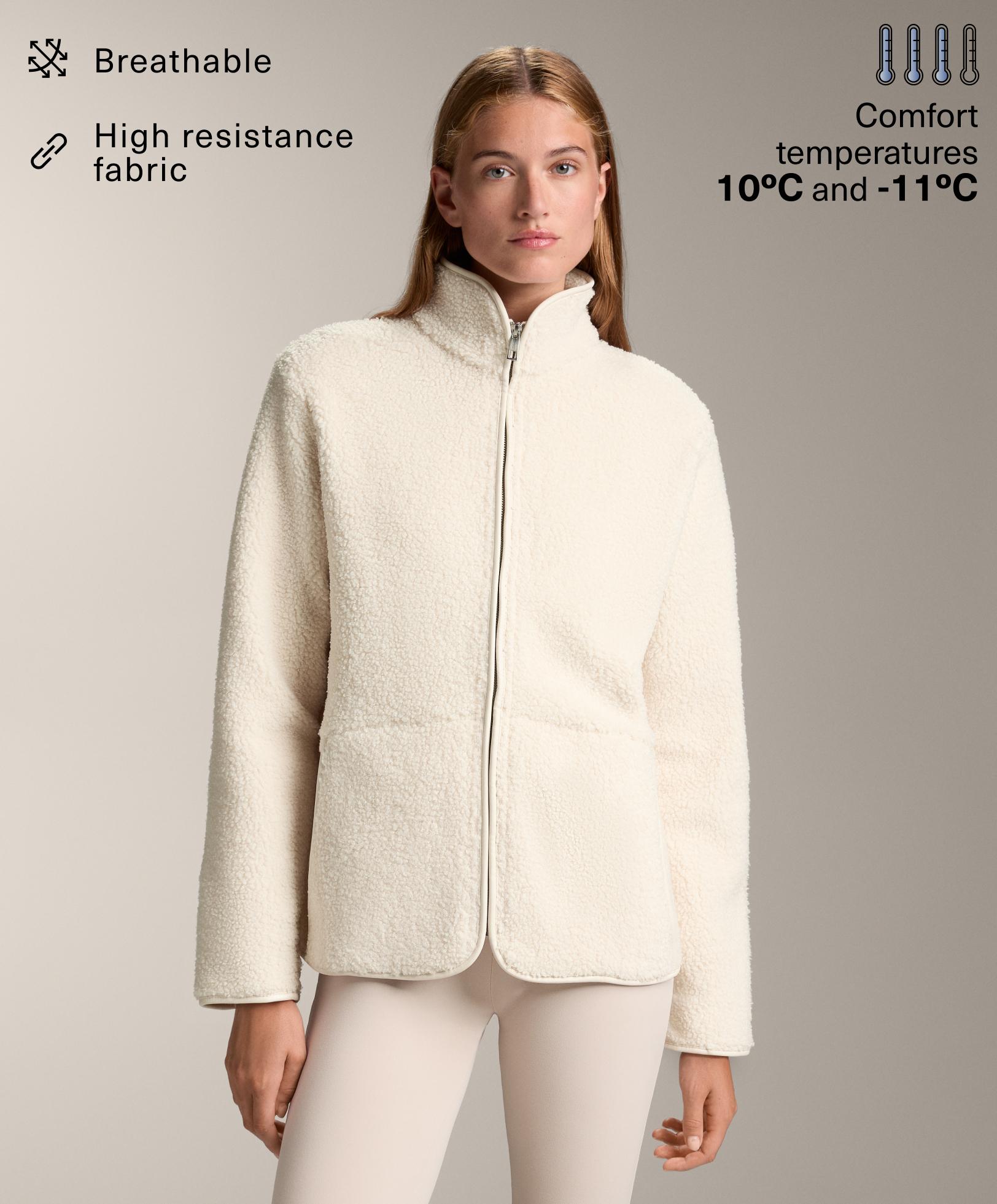 جاكيت من فرو الغنم الاصطناعي - تنزيلات