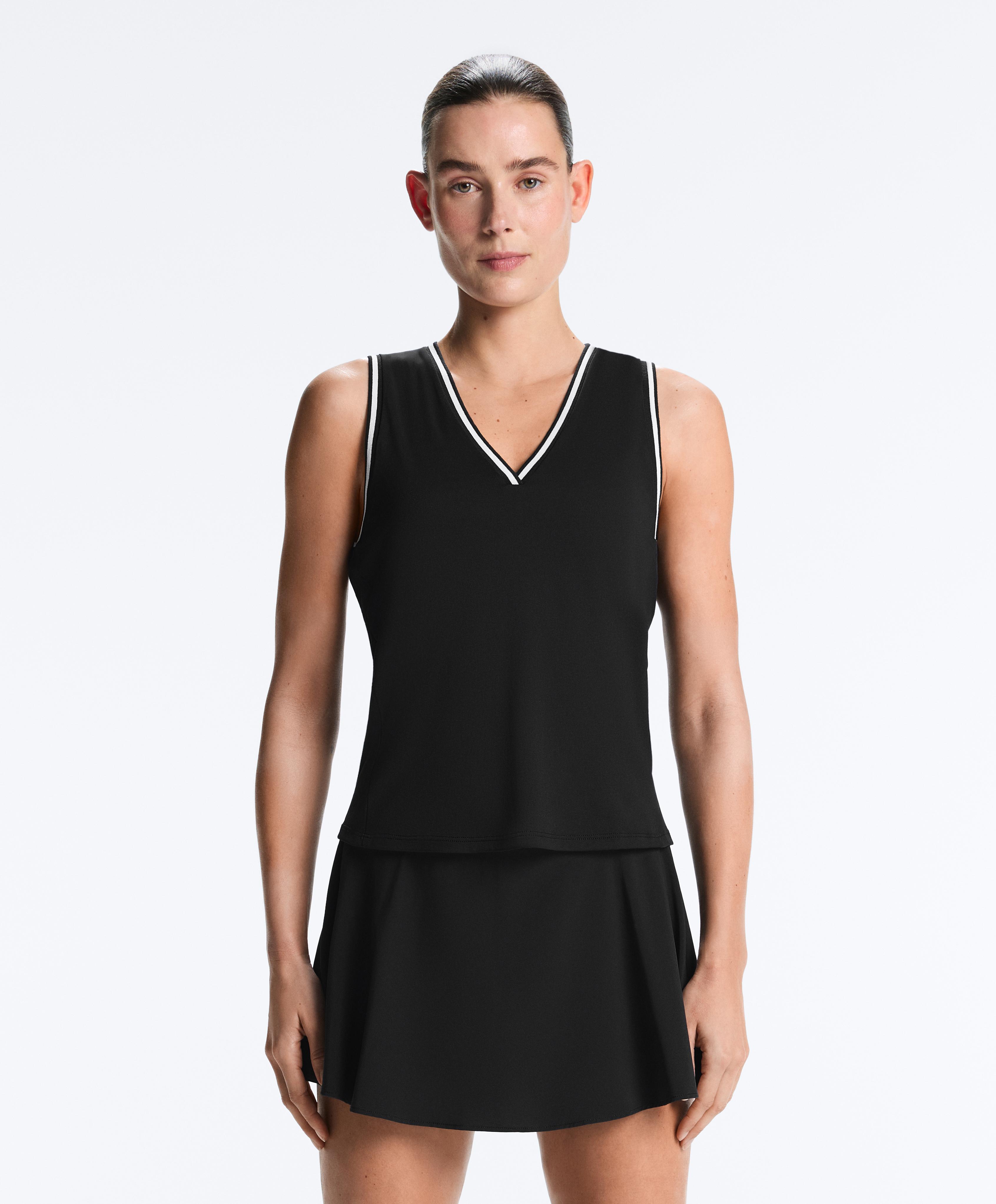 Sleeveless V-neck T-shirt Sleeveless V-neck T-shirt