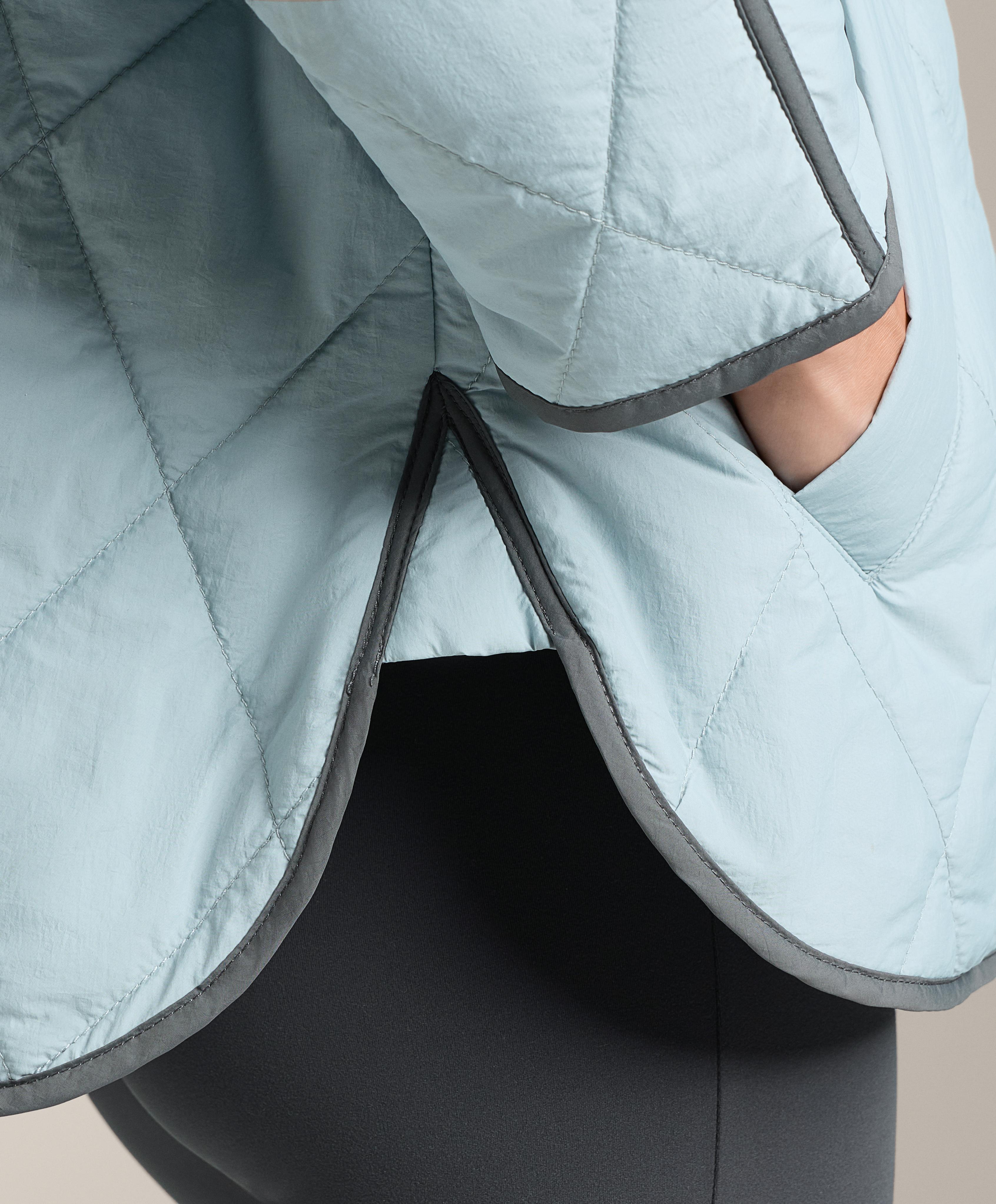 Water-repellent FELLEX® AEROGEL padded jacket — DUSTY-BLUE