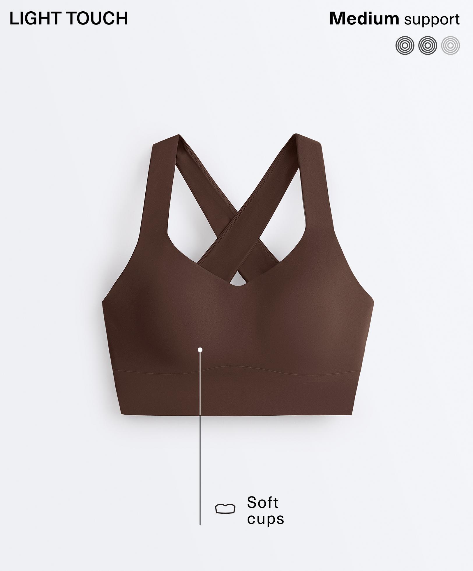 交叉背带中等束缚力 Light Touch 文胸