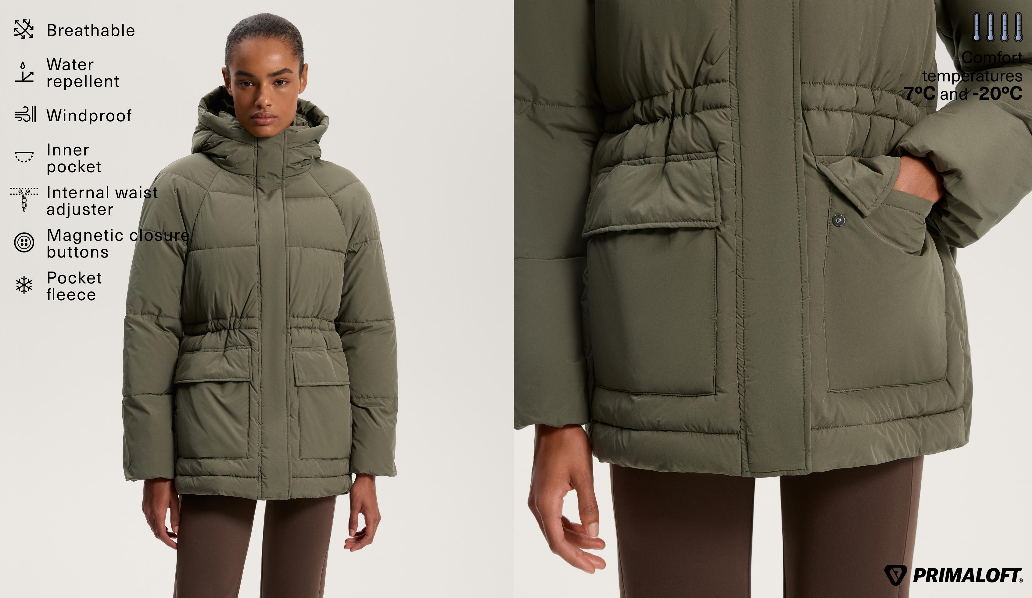 جاكيت مبطن Primaloft® صادٍ للماء