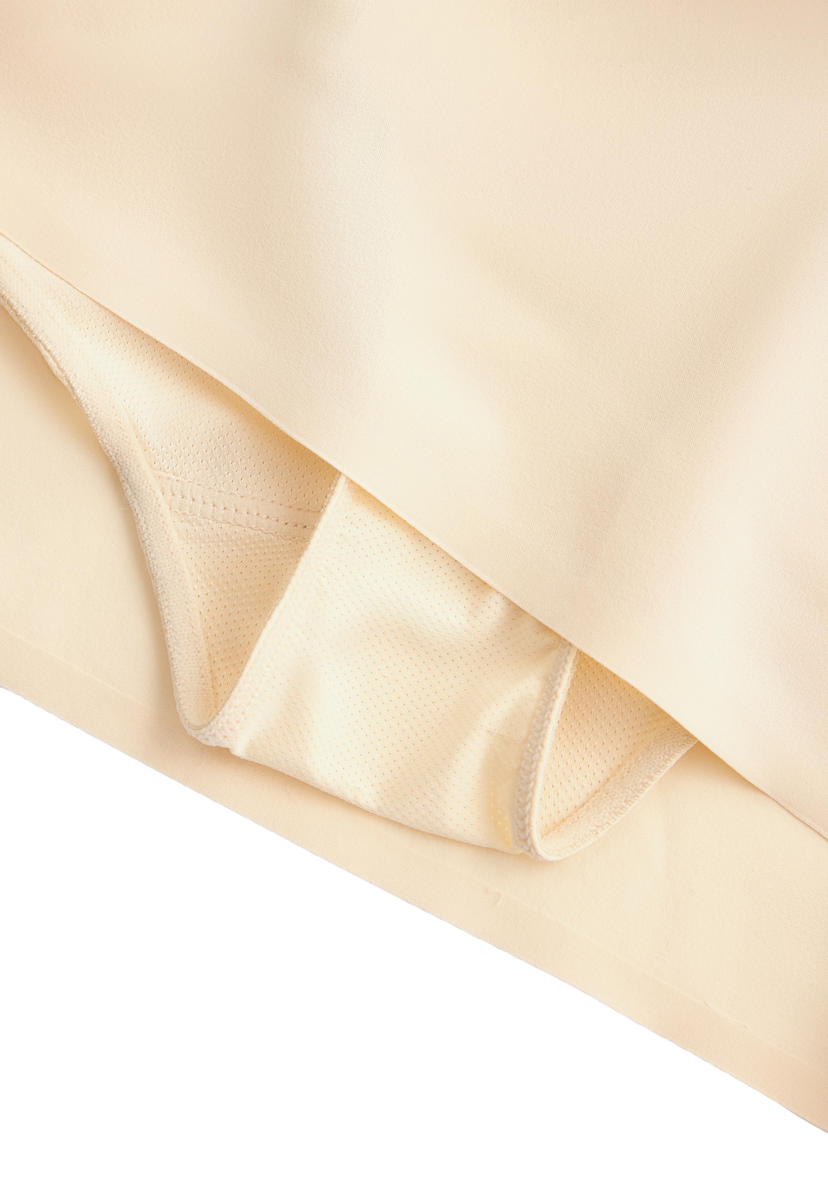 High-rise seamless technical shorts — VANILLA