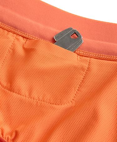 Technical Shorts Mid rise 7cm — WASHED ORANGE 11