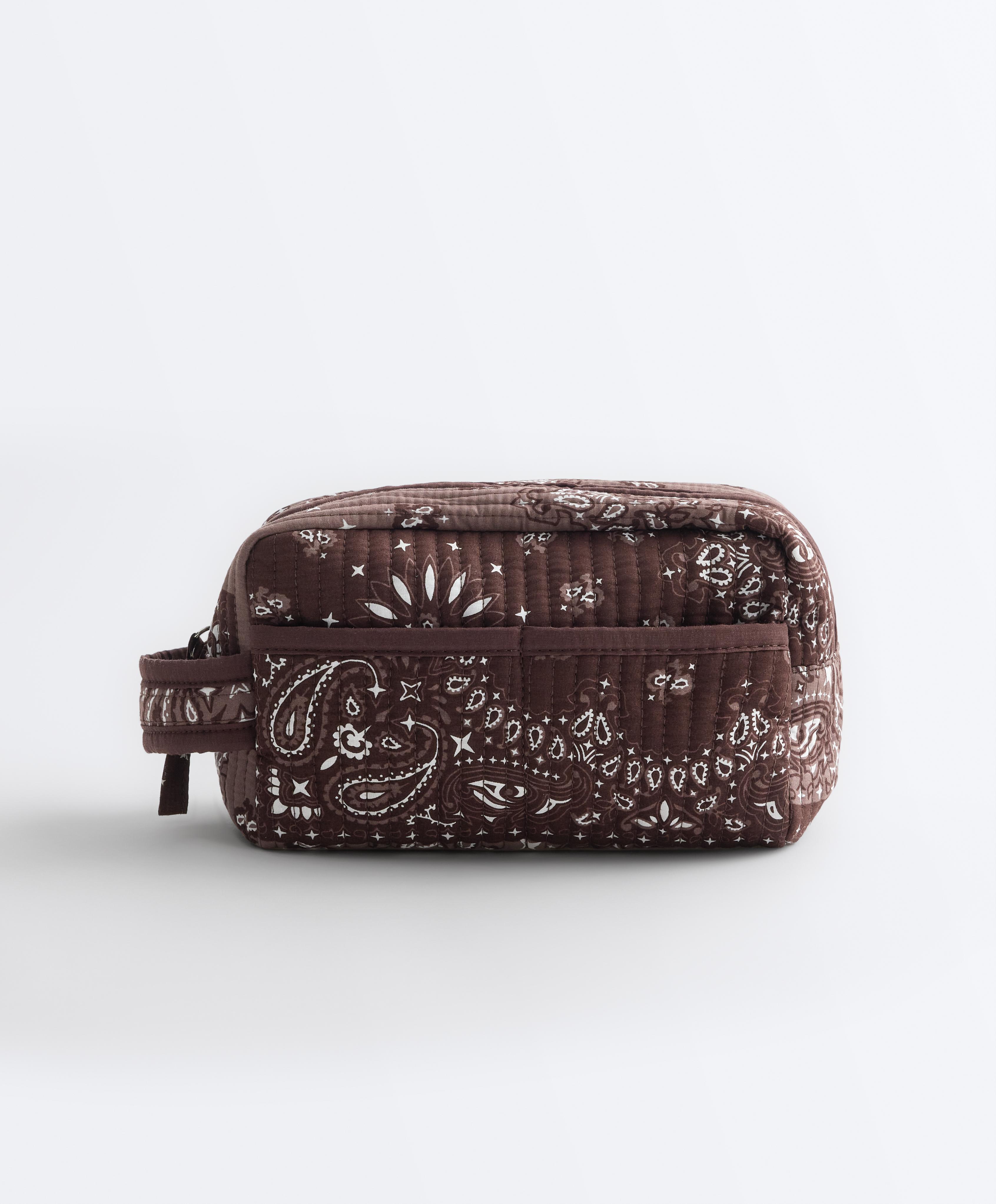 Trousse de toilette bandana matelassée