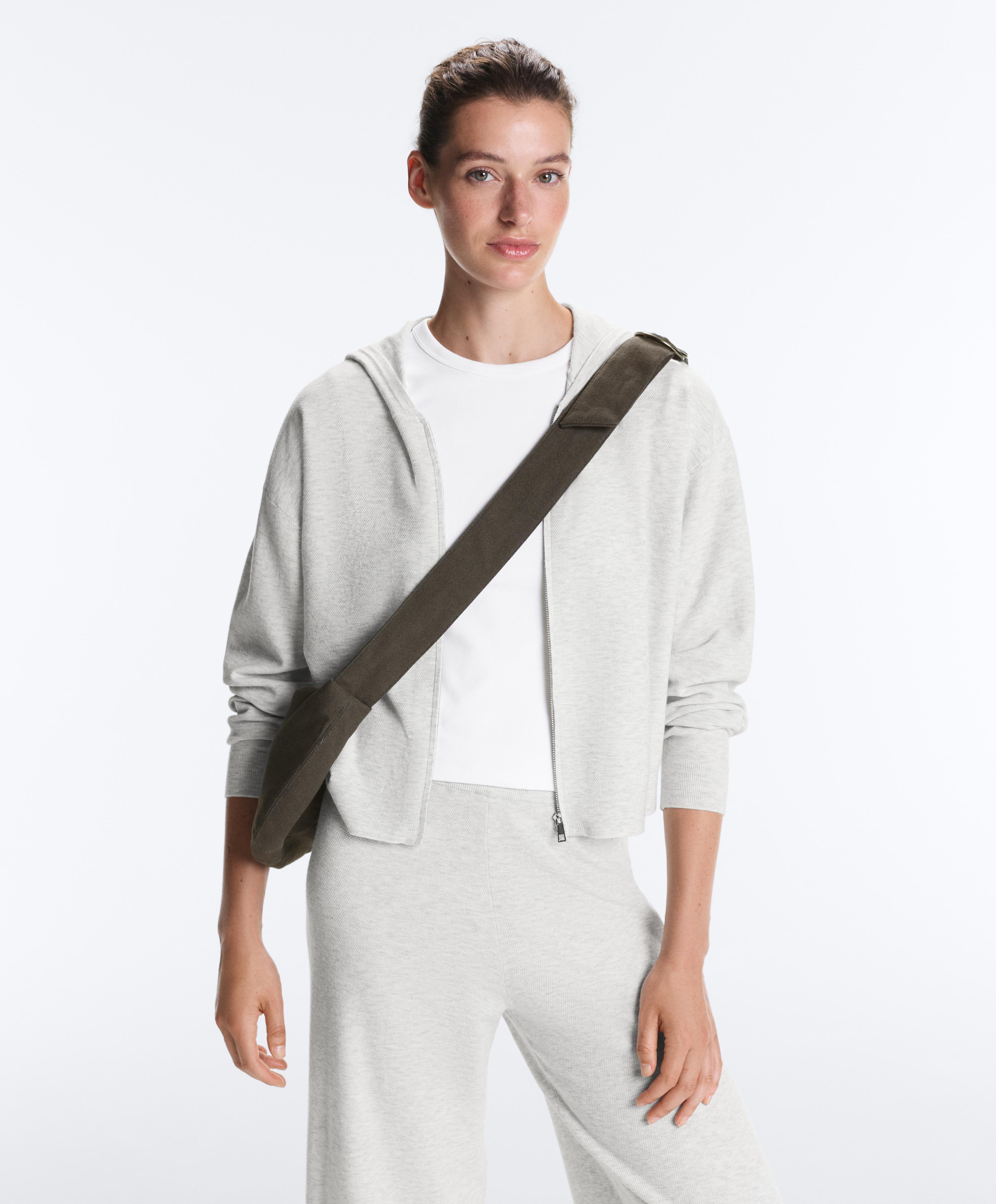 100% cotton crossbody bag — GUNPOWDER