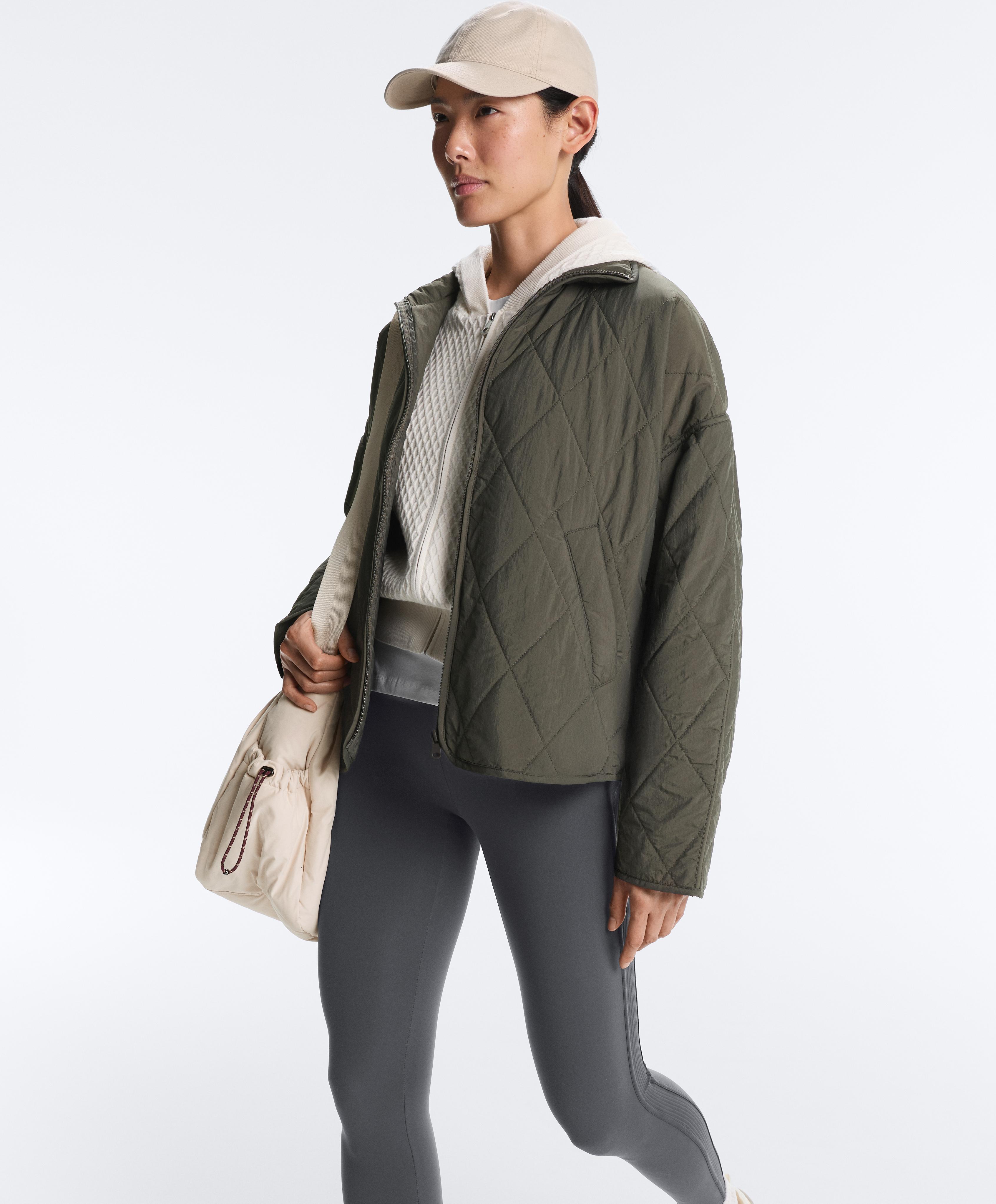 Water-repellent FELLEX® AEROGEL padded jacket — GREEN