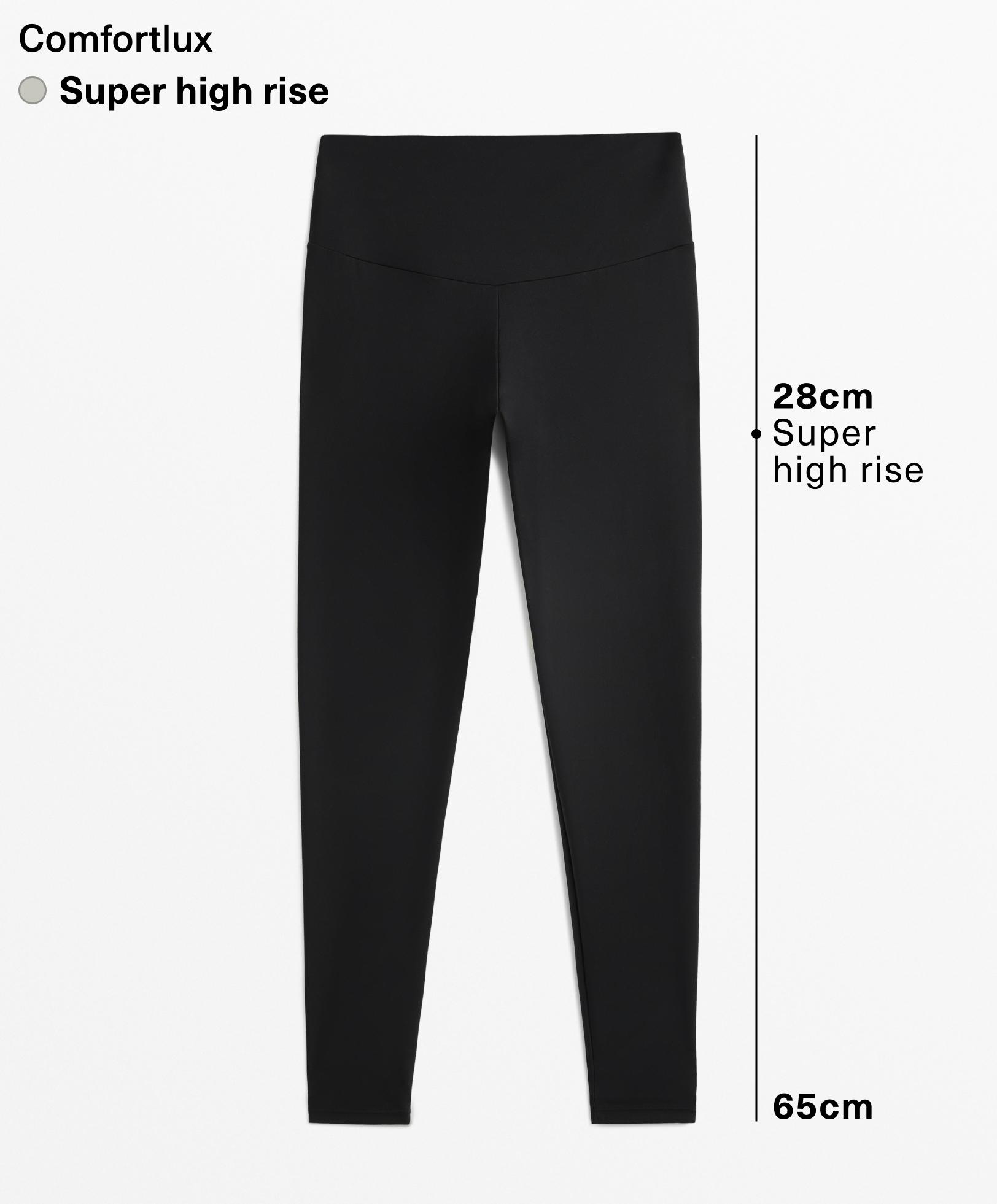 Leggings fins al turmell super high rise comfortlux 65 cm