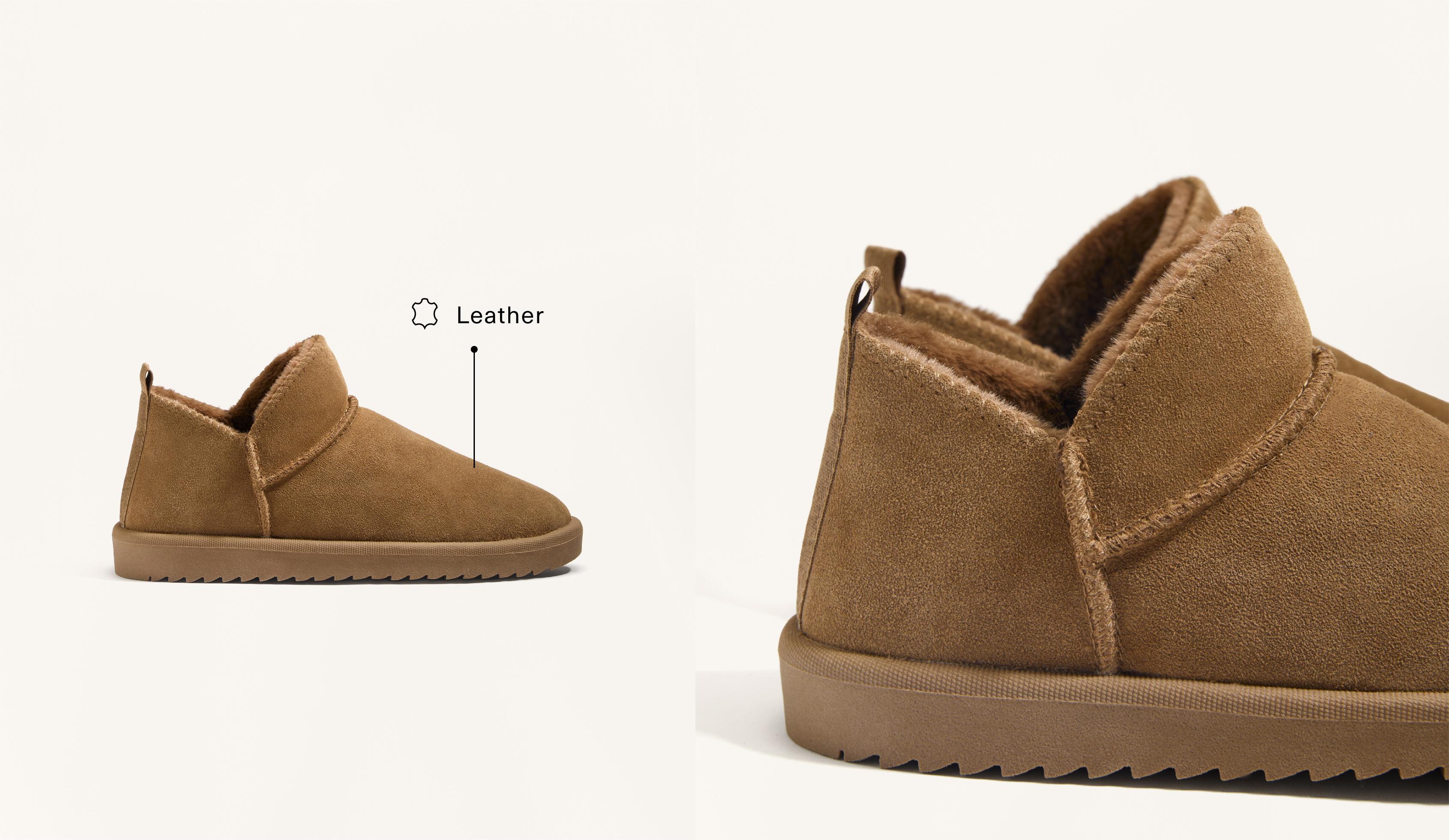 รองเท้าบูทหนัง