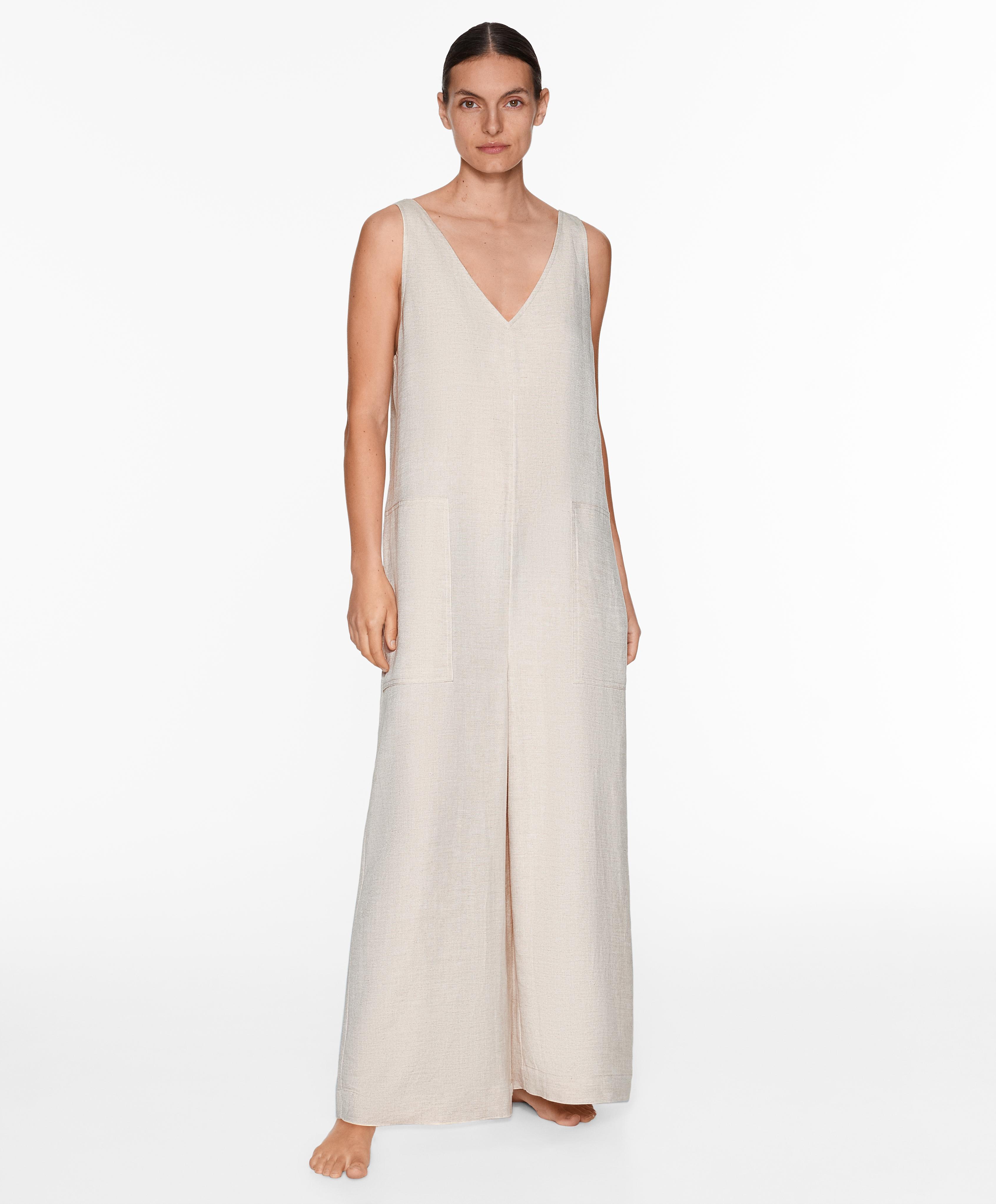 Combinaison en mélange de lin Combinaison en mélange de lin