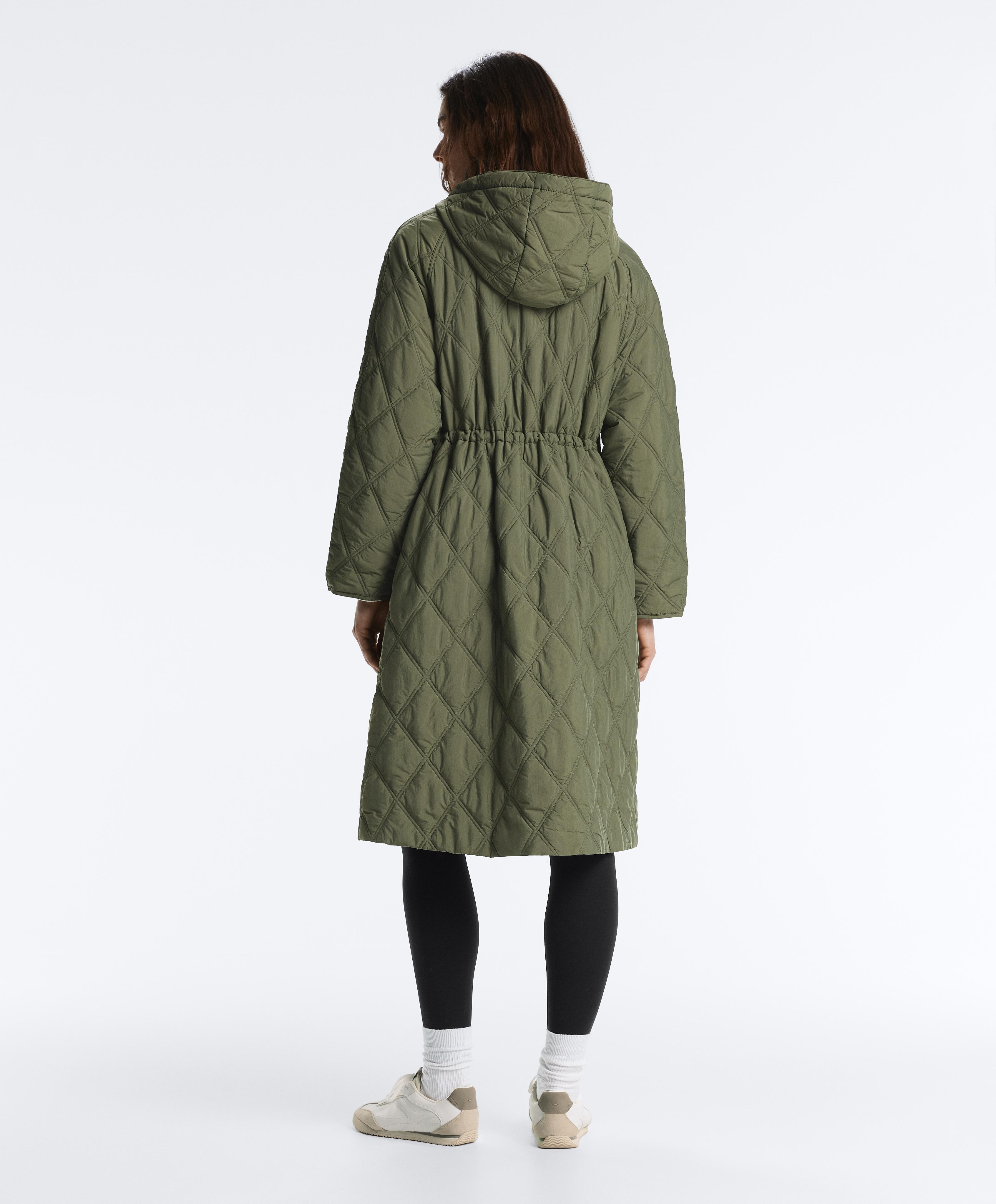 Water-repellent FELLEX® AEROGEL padded jacket — MID KHAKI