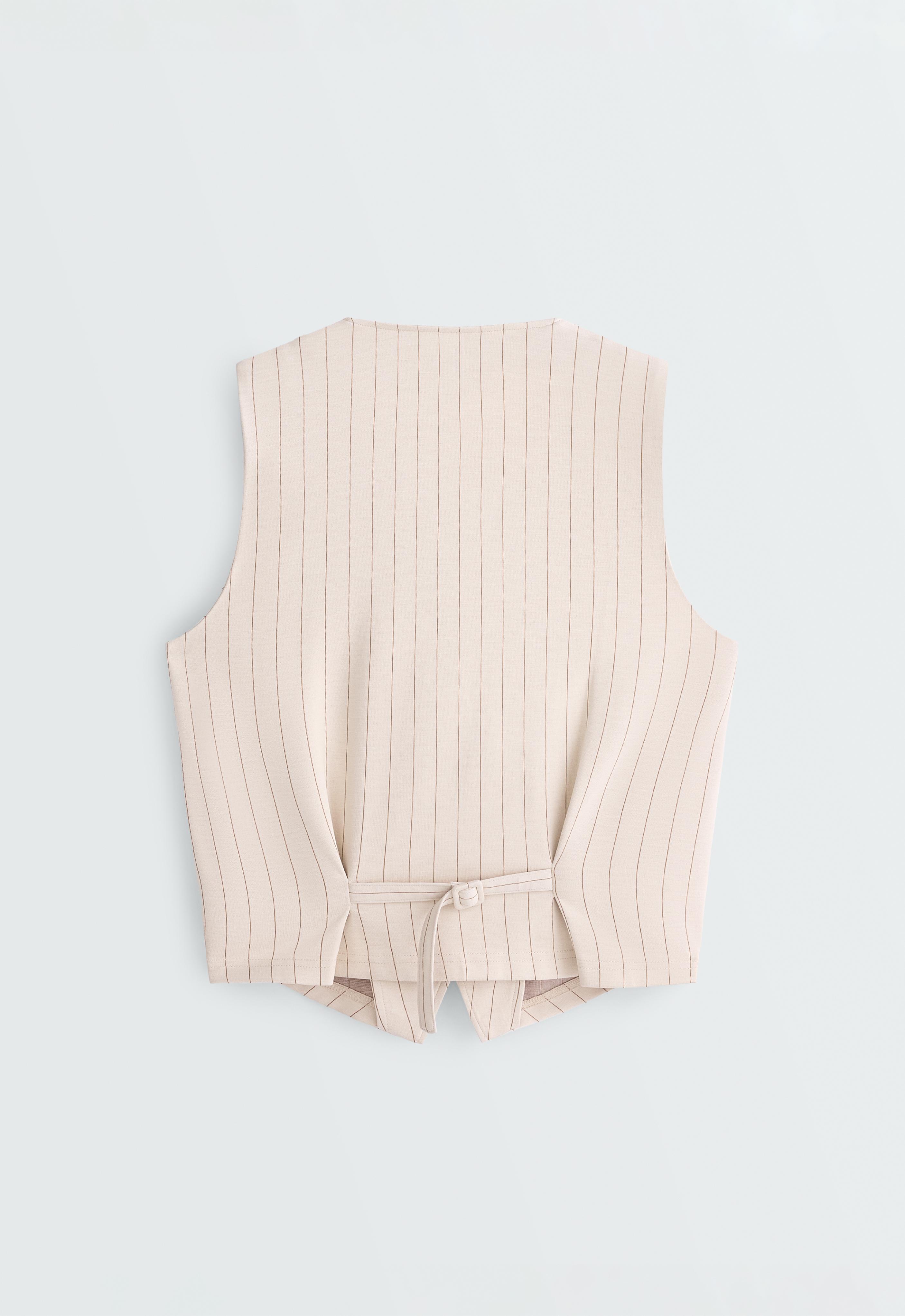 Striped waistcoat — SANDY          