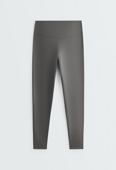 Ankle-length High rise Comfortlux leggings — ASPHALT GREY 7