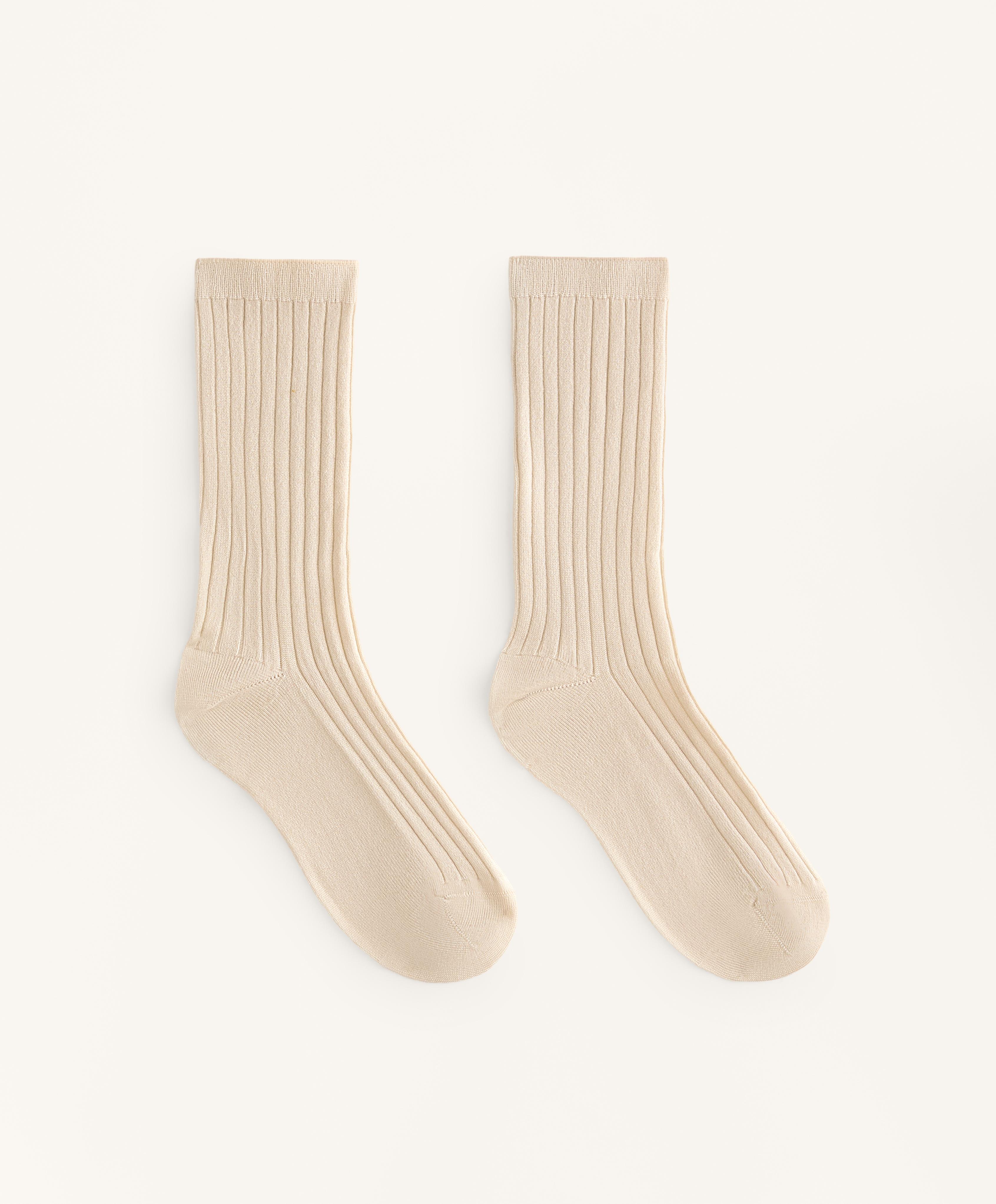Шкарпетки classic rib з суміші шовку Шкарпетки classic rib з суміші шовку