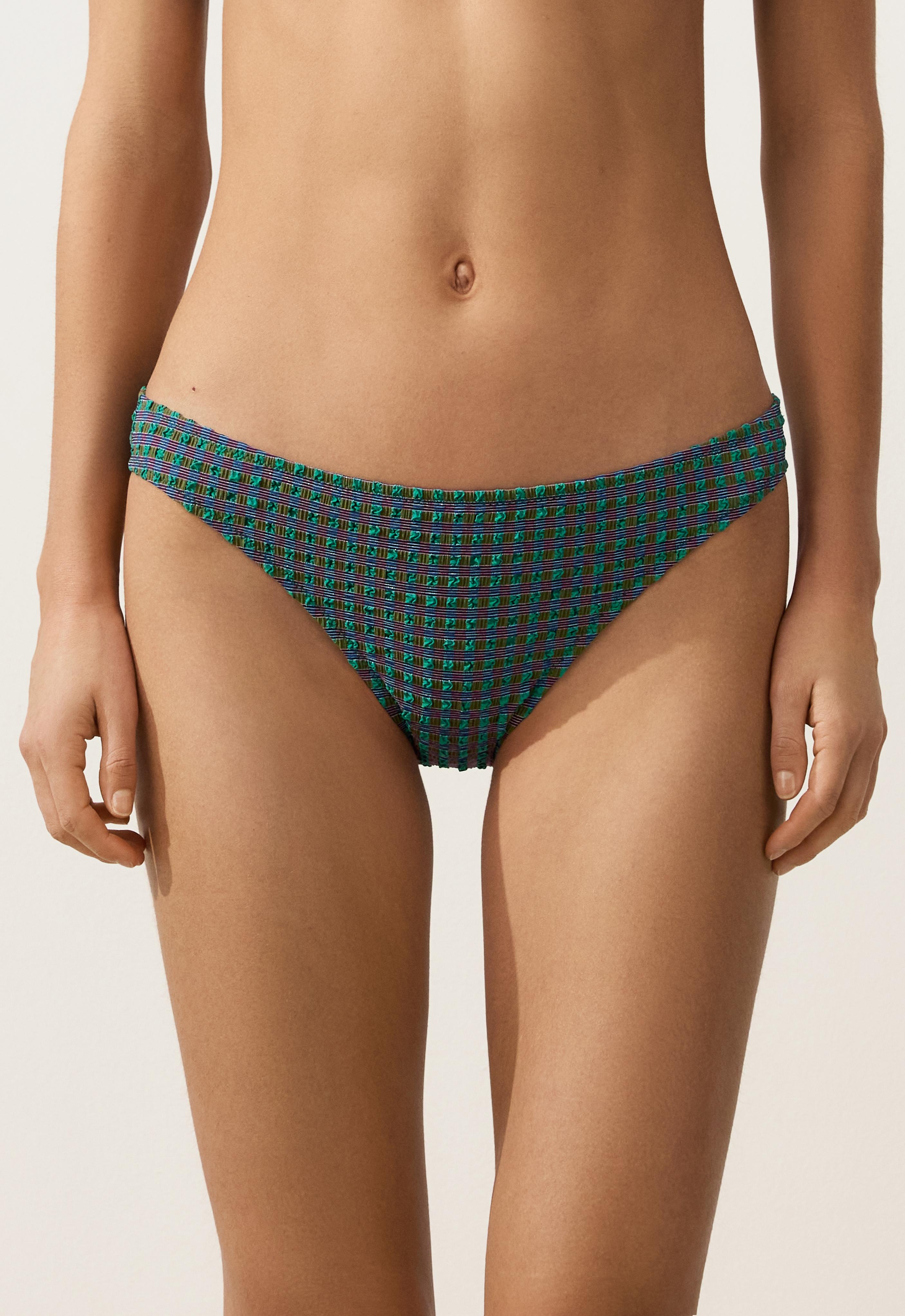Gingham classic bikini briefs - Sale