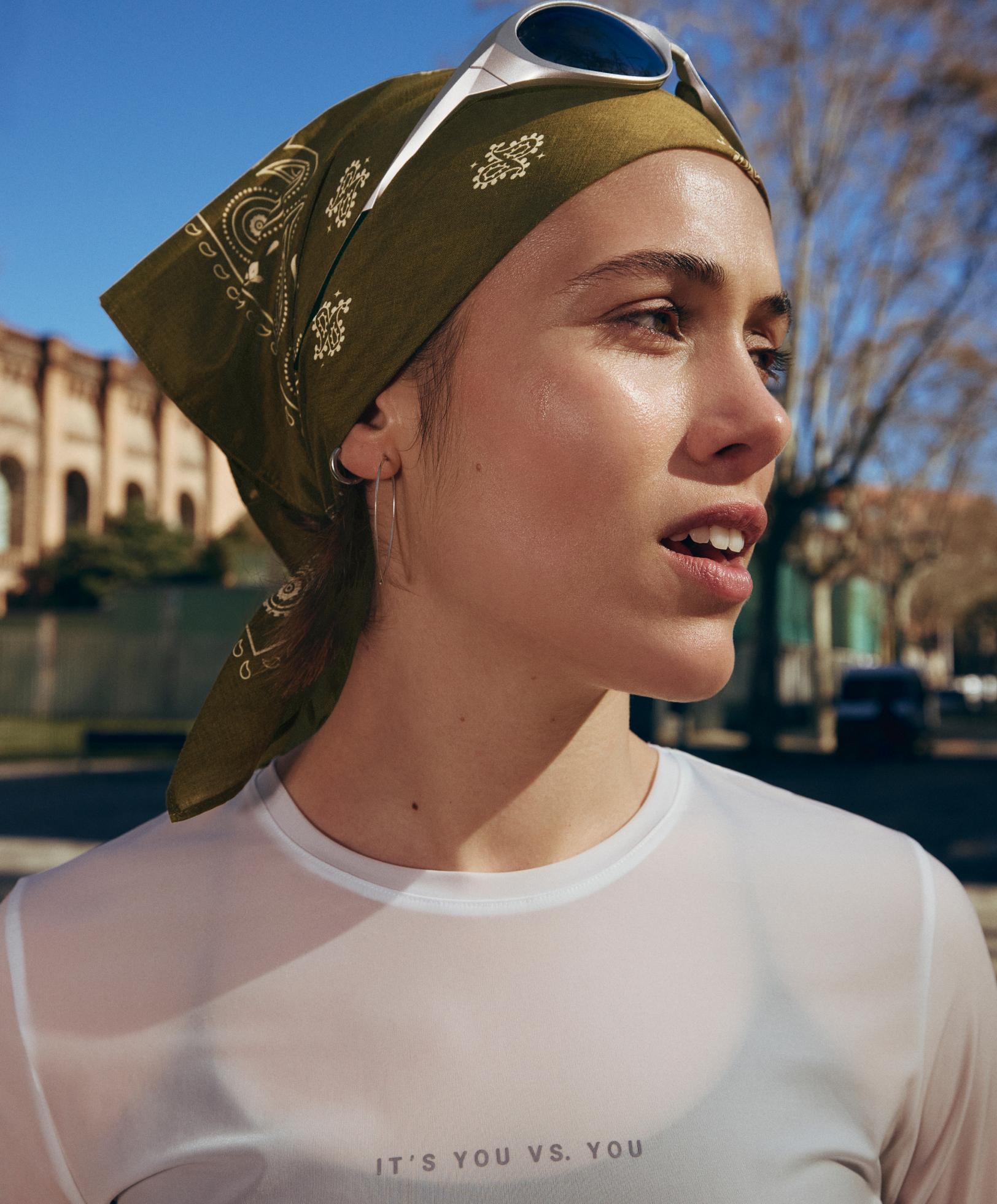 100%棉质印花头巾