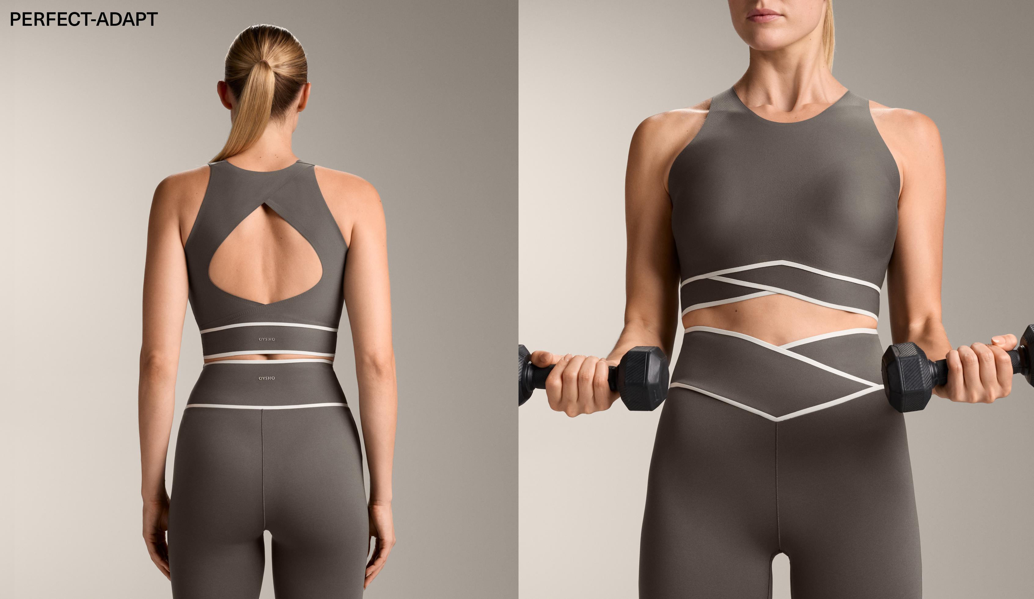 טנק טופ Perfect-Adapt רצועה מוצלבת טנק טופ Perfect-Adapt רצועה מוצלבת