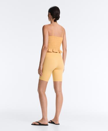 Comfortlux smock tank top — BURNT YELLOW 7