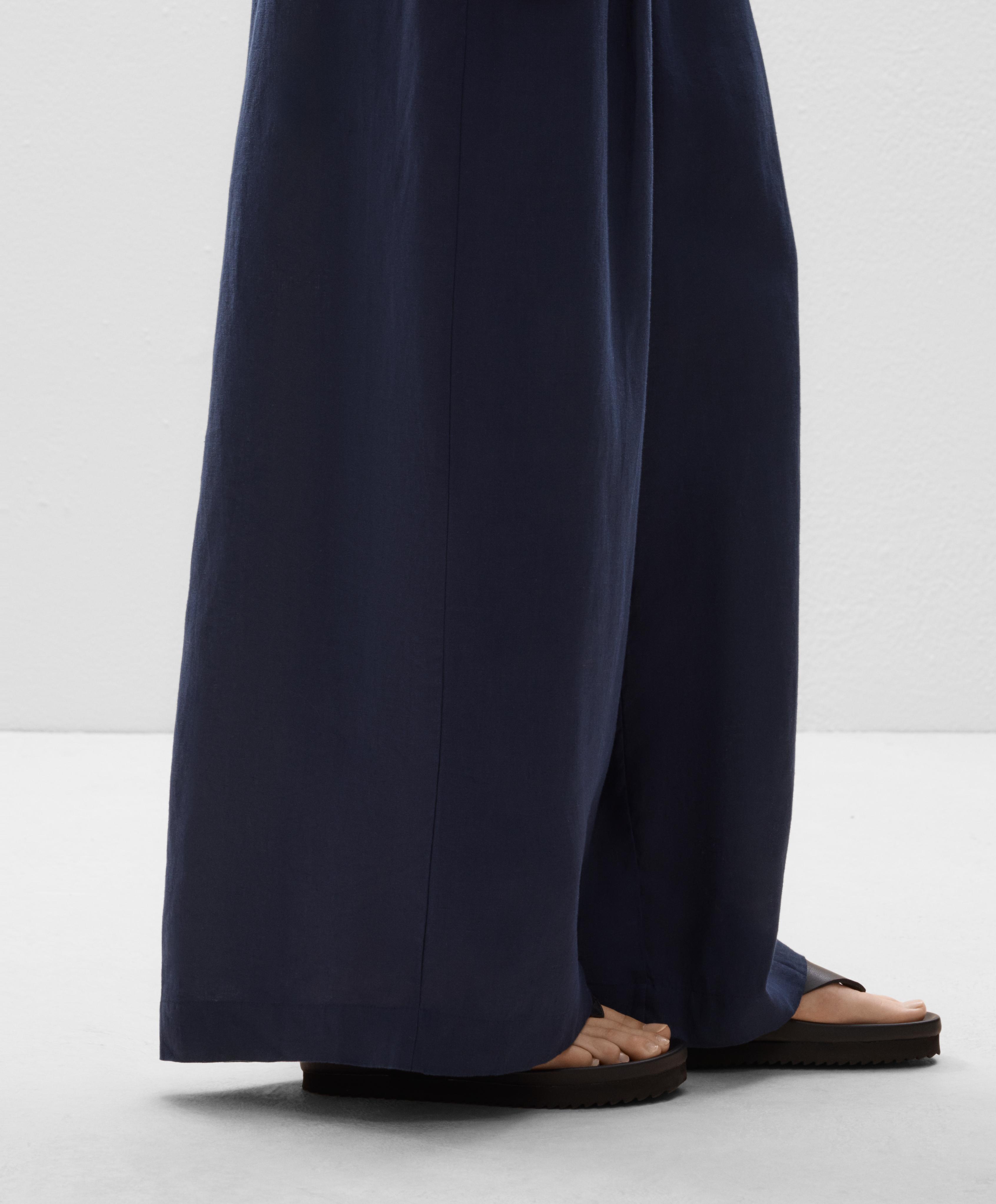 Široke hlače od 100% lana - Sniženja Široke hlače od 100% lana - Sniženja