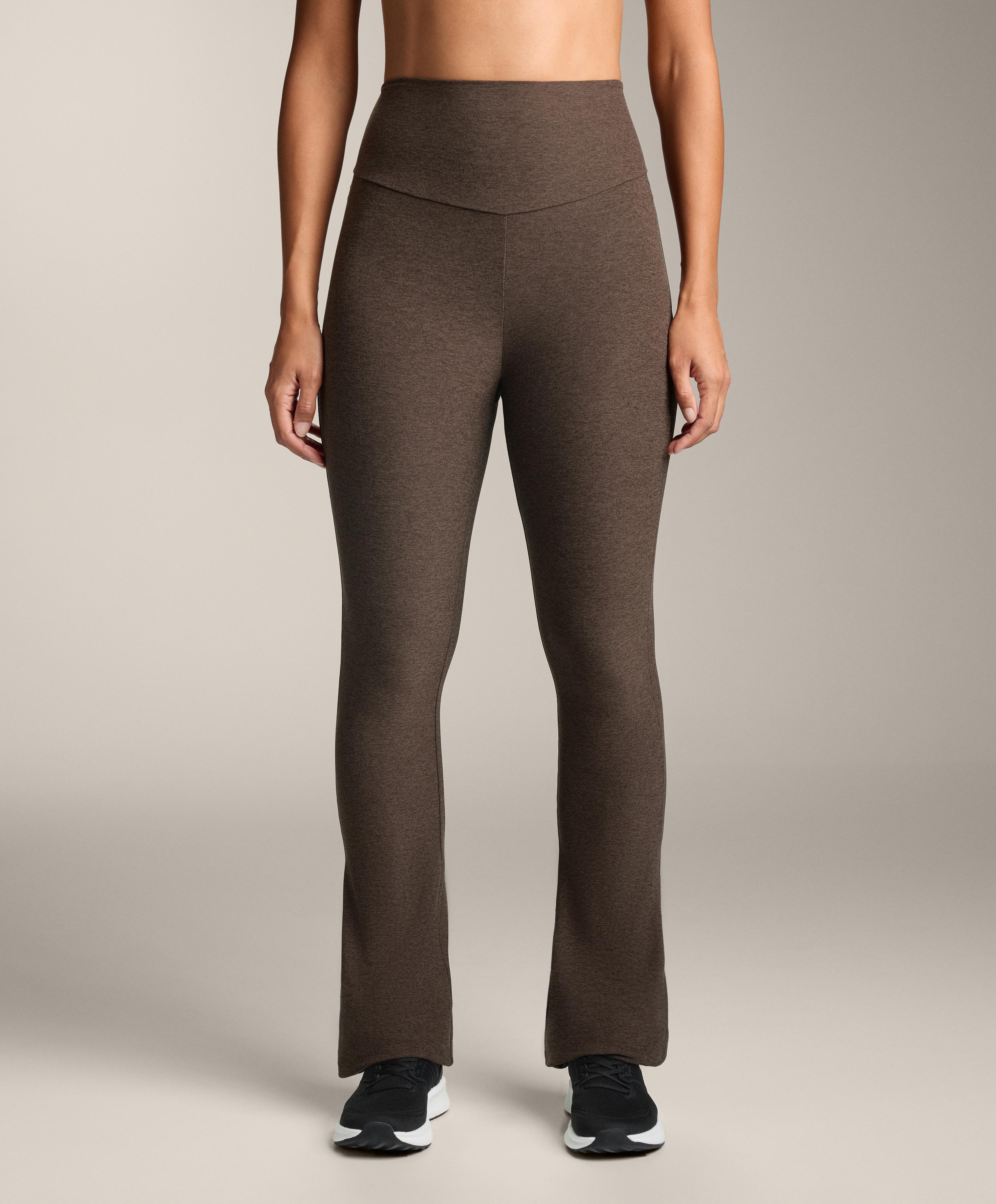 Comfortlux high rise flare broek