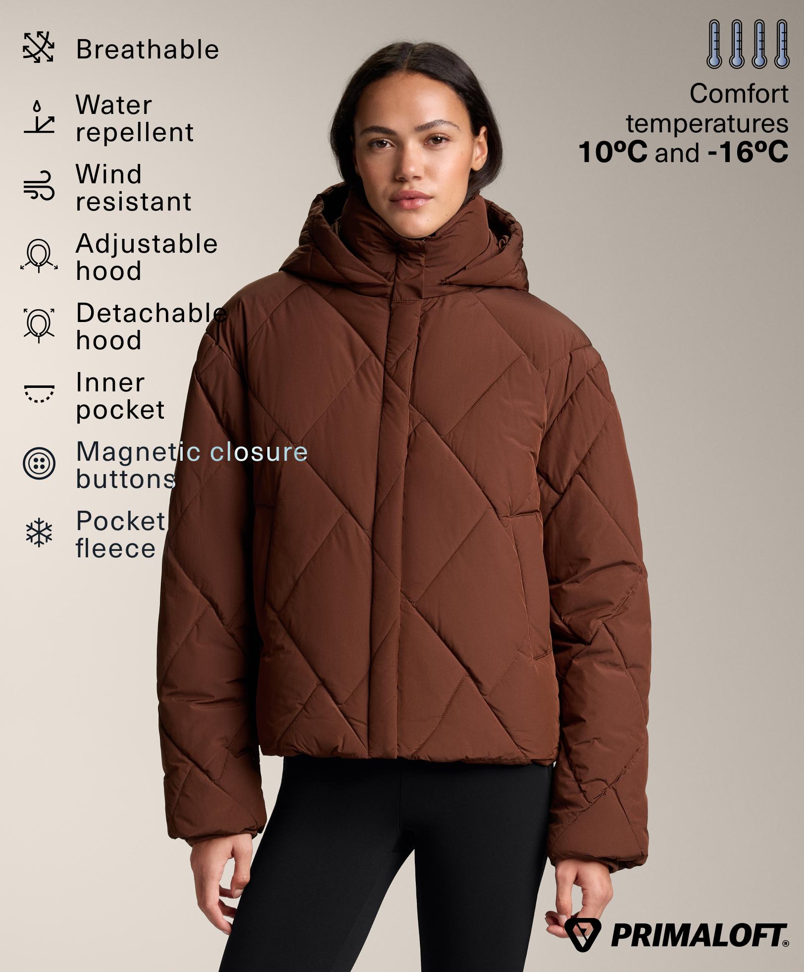Water-repellent Primaloft® padded jacket