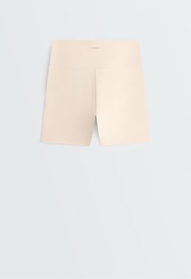 Hot pants high rise Comfortlux 10 cm — SAND 9