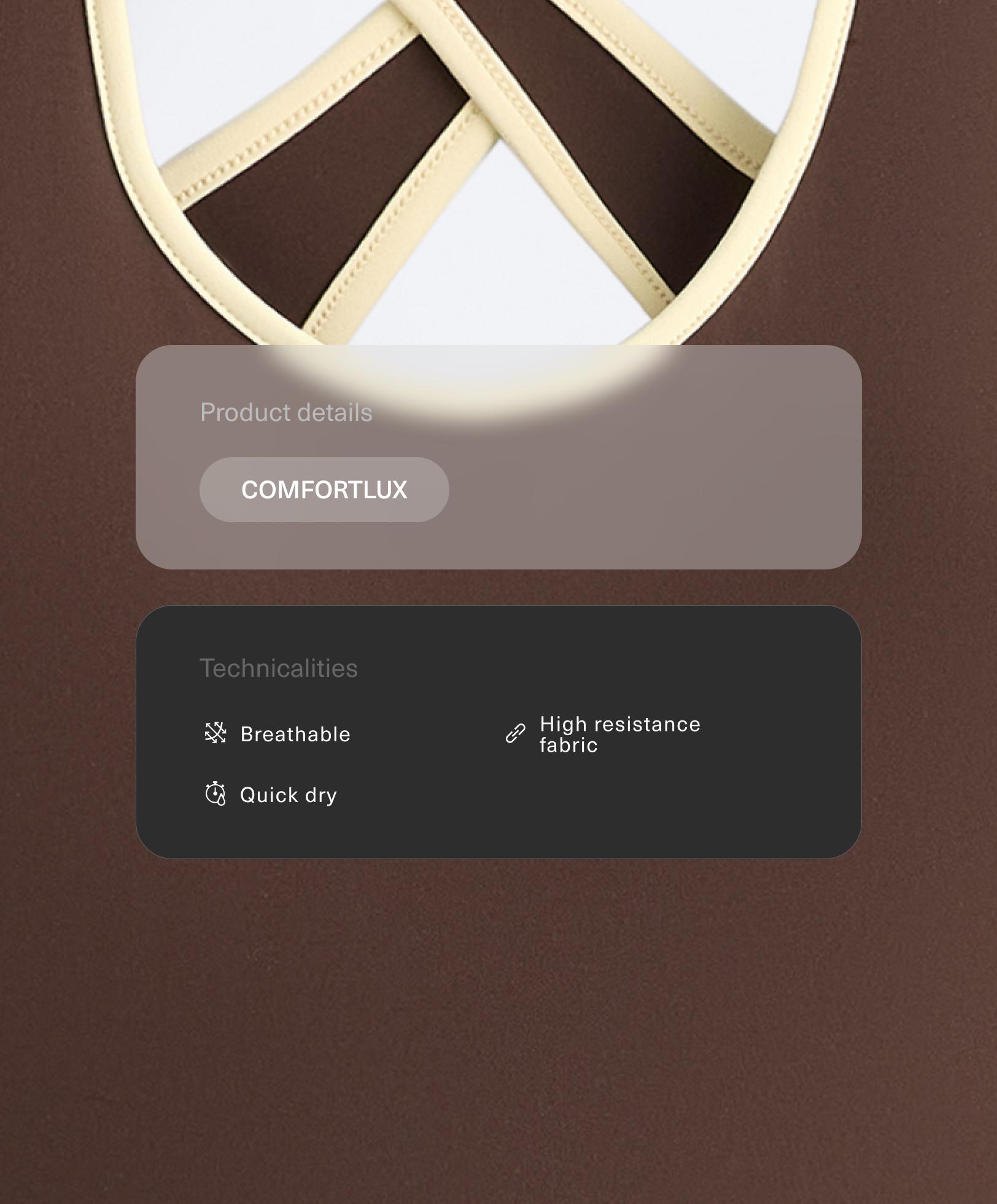 Salopetă scurtă Comfortlux piping Salopetă scurtă Comfortlux piping