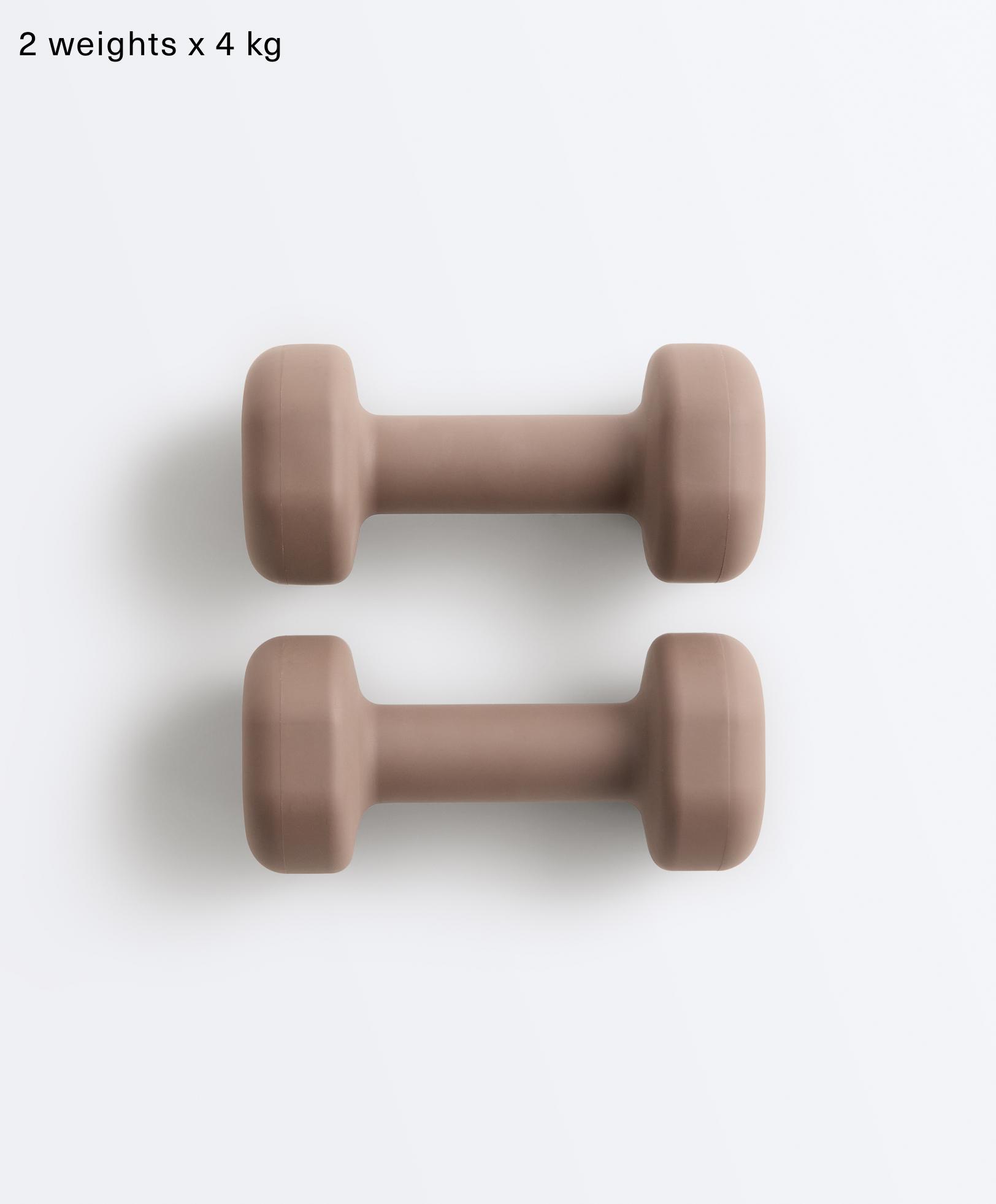 2 x 4kg dumbbells 2 x 4kg dumbbells