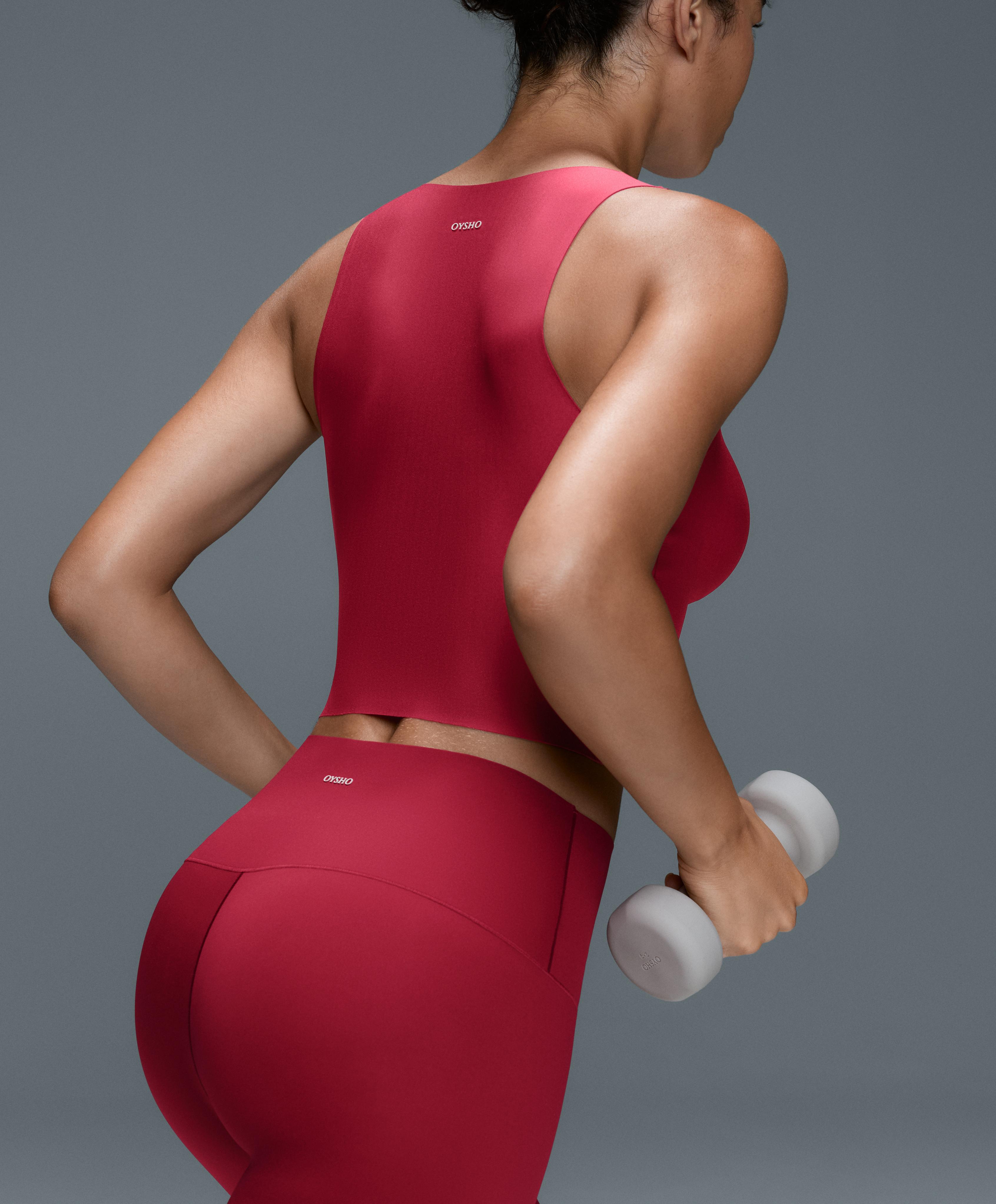 Perfect-adapt tank top with cups — PINK