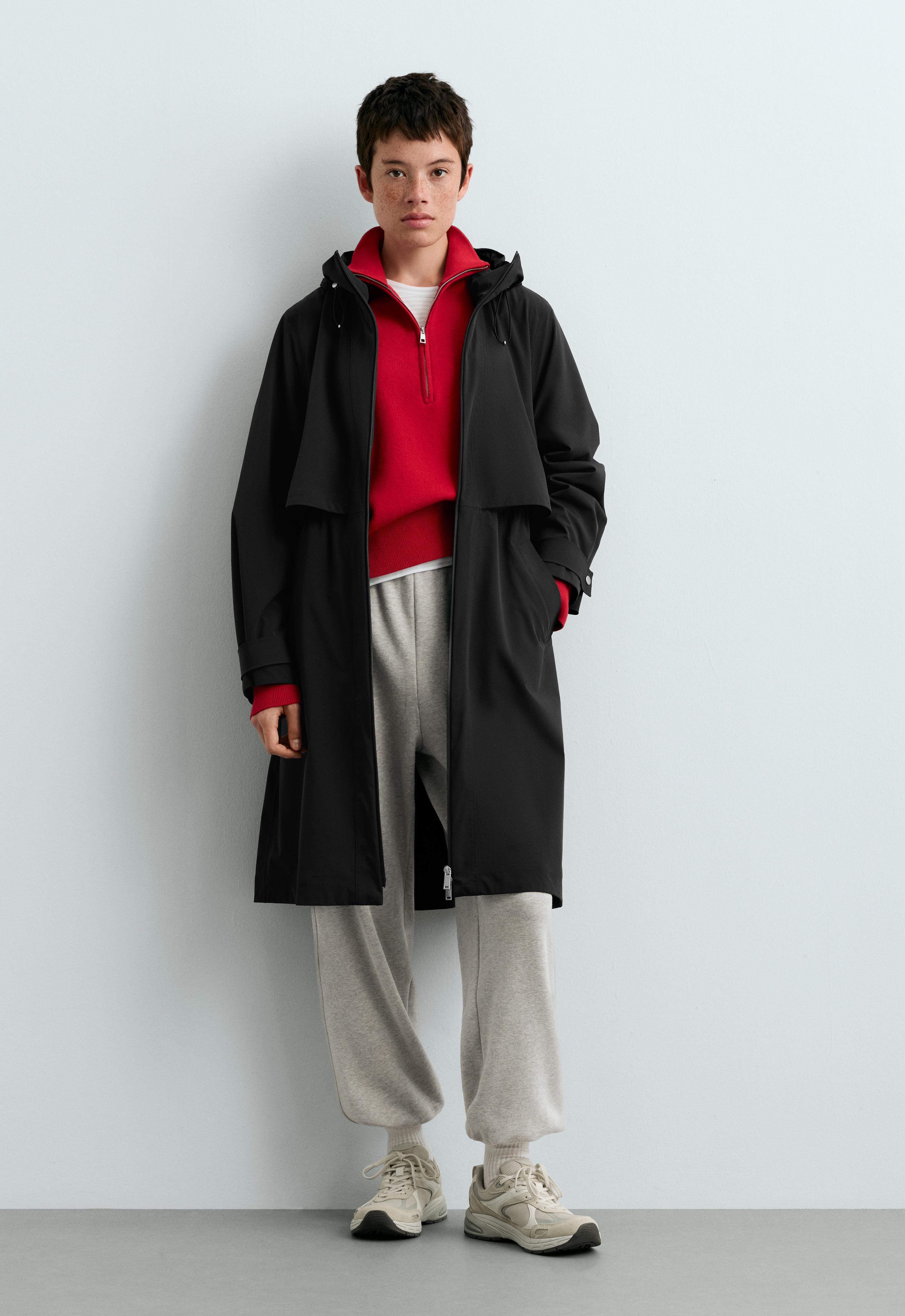 Long 10k extra lightweight waterproof jacket