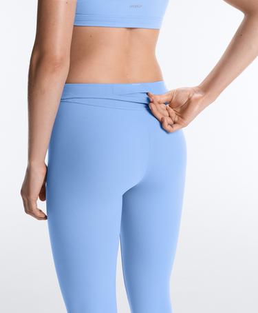 Ankle-length High rise Comfortlux leggings — PALE LAVENDER BLUE 6
