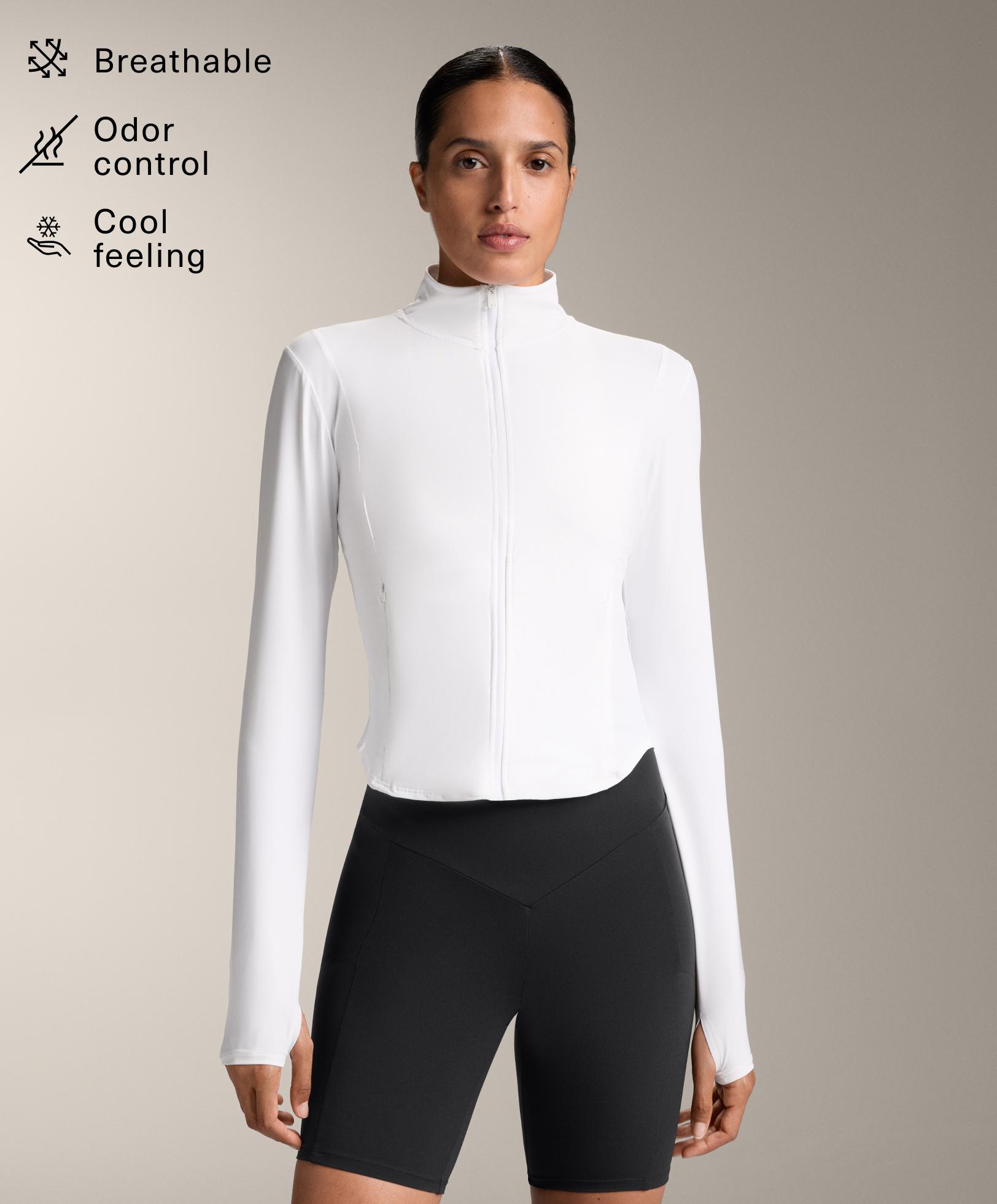 Cool touch technical jacket