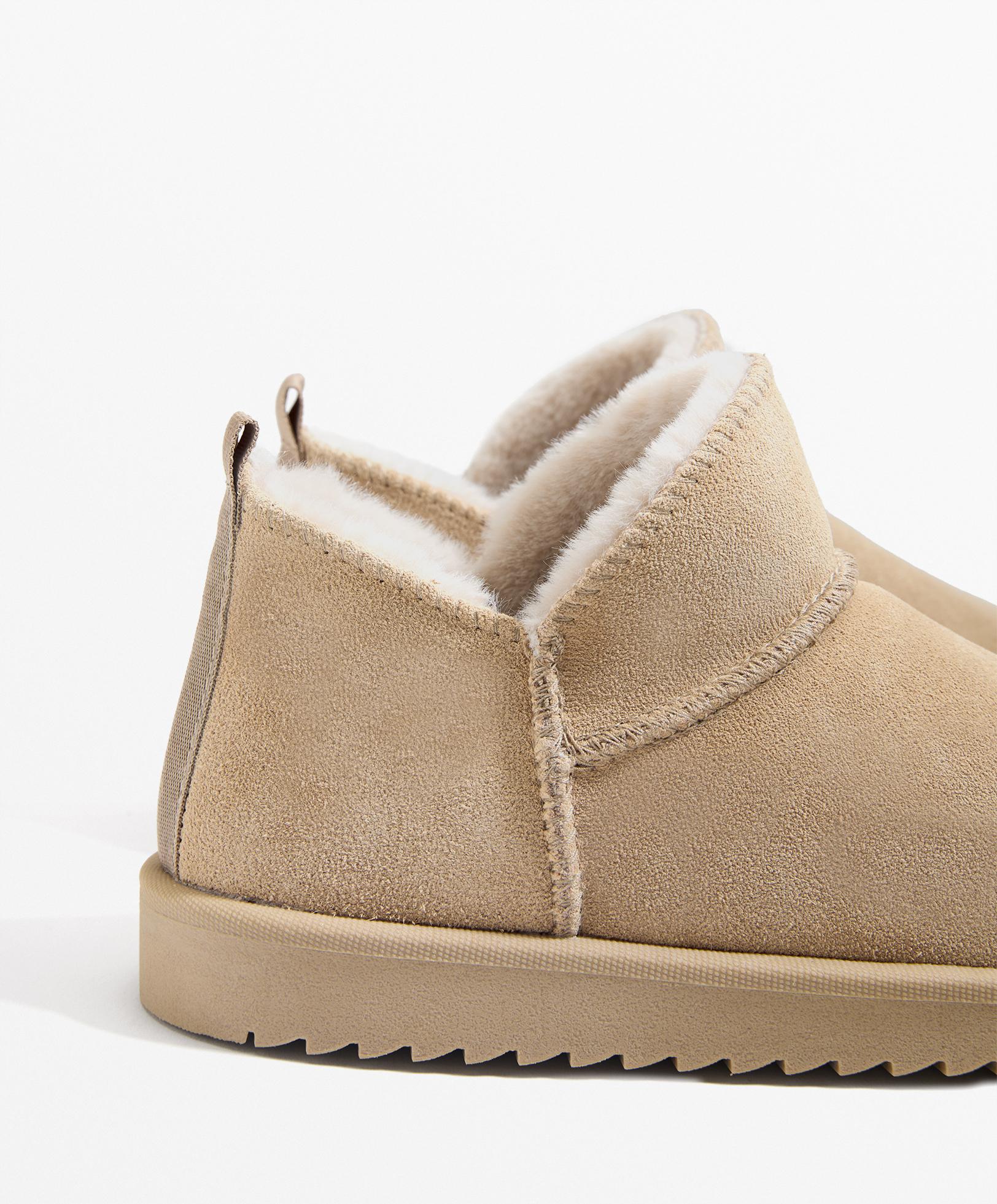 Bottines en cuir