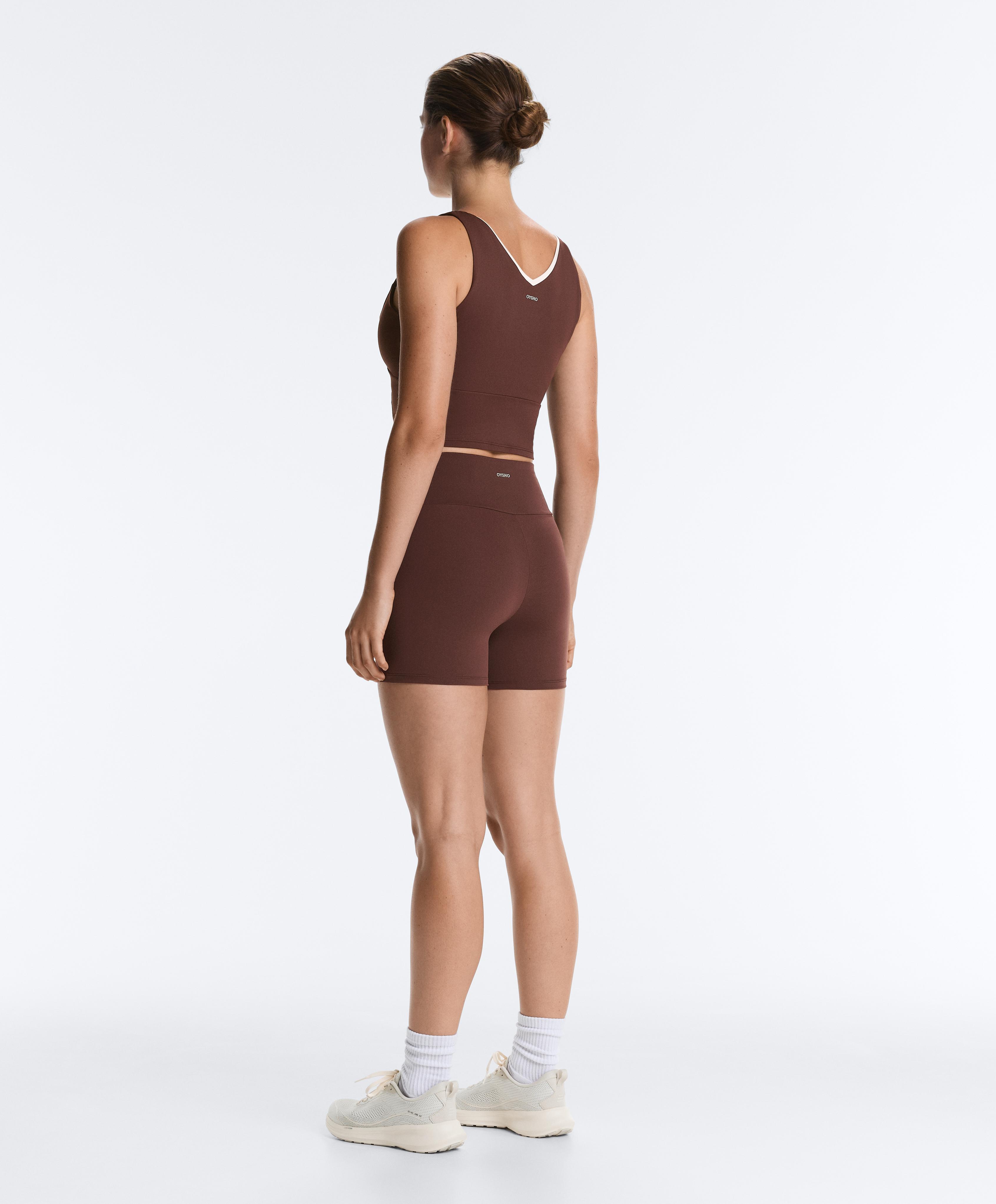High rise Comfortlux 10 cm hot pant - Görsel 8
