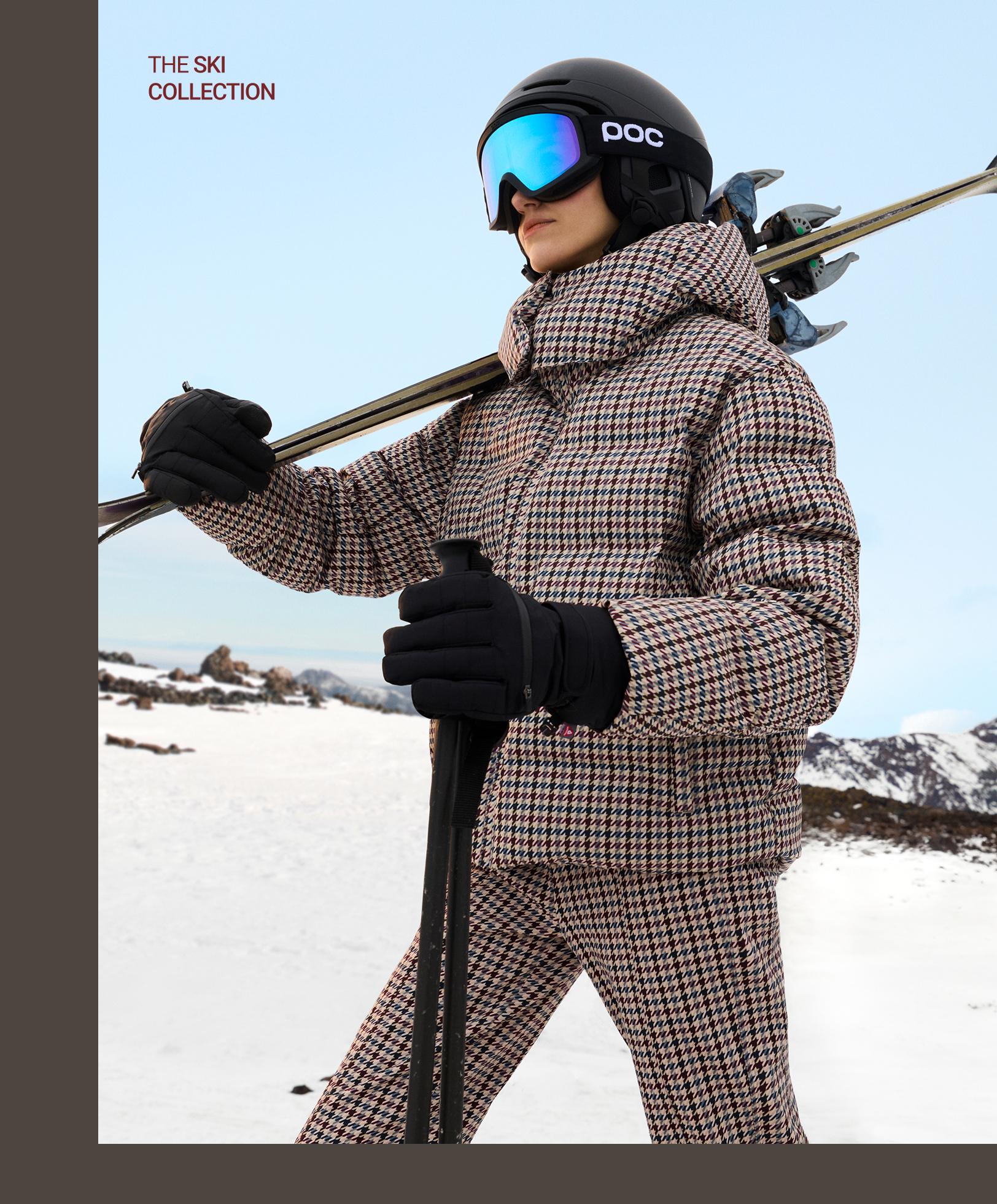 Chaqueta acolchada estampada Down by Minardi Piume Company SKI 10k