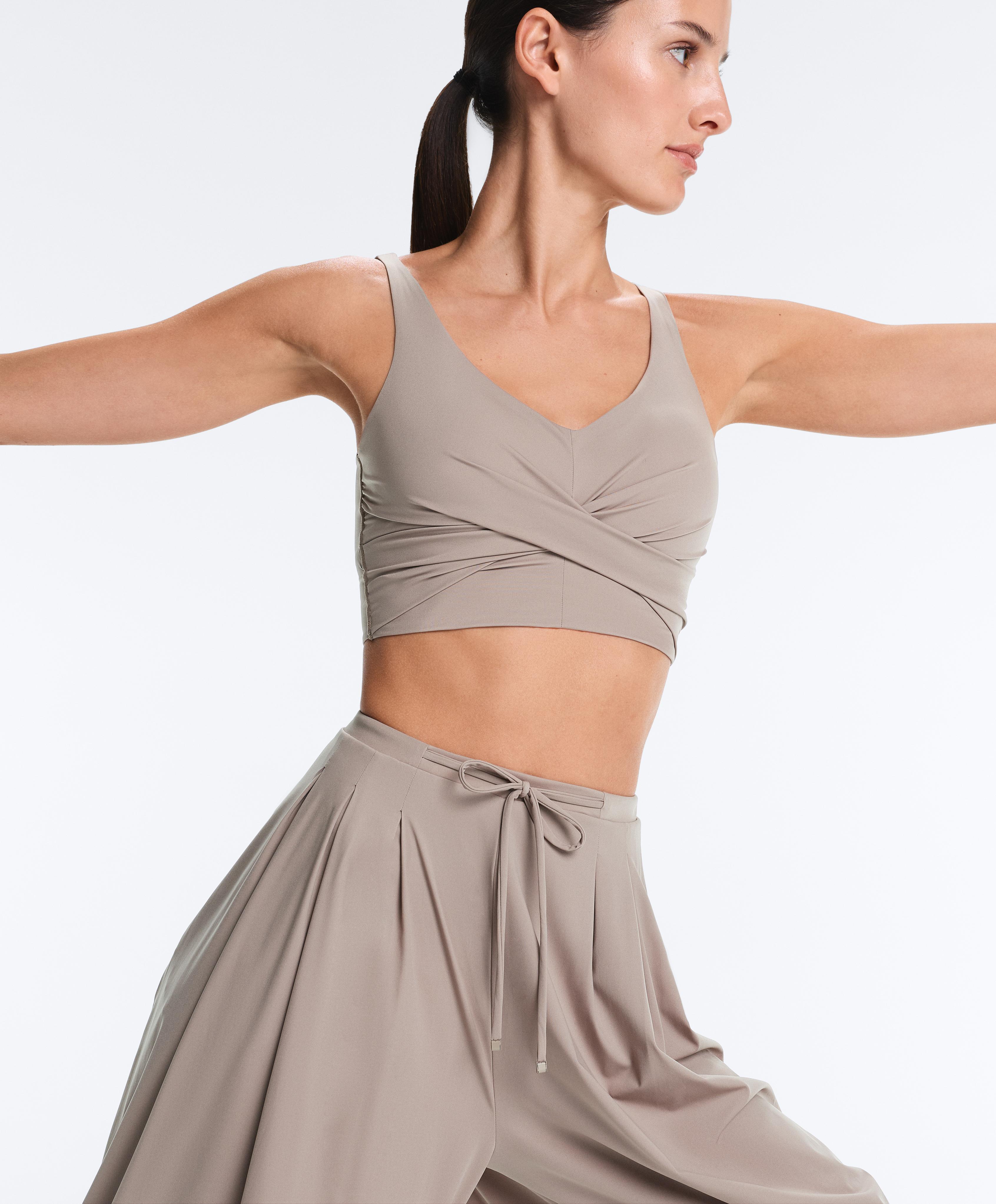 Light Touch crossover tank top