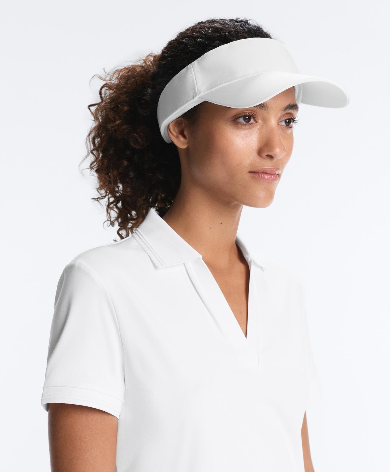Sports visor — WHITE