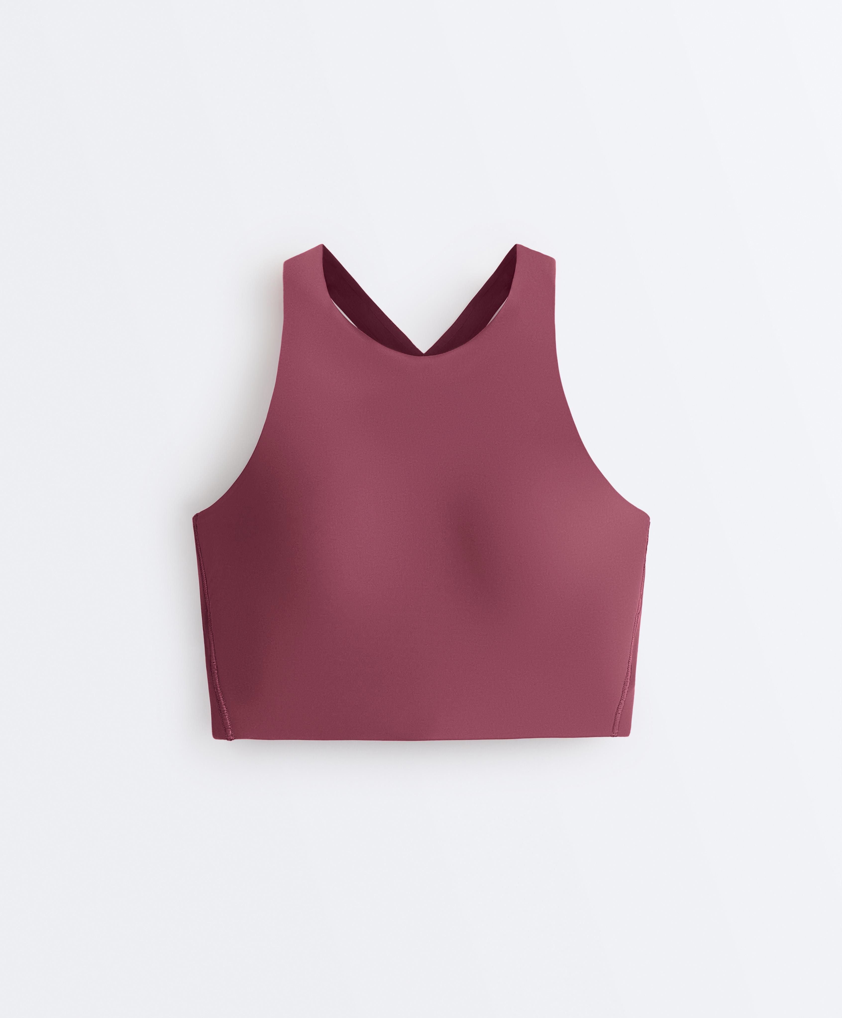 Light Touch crossover back tank top — DUSTY ROSETTE
