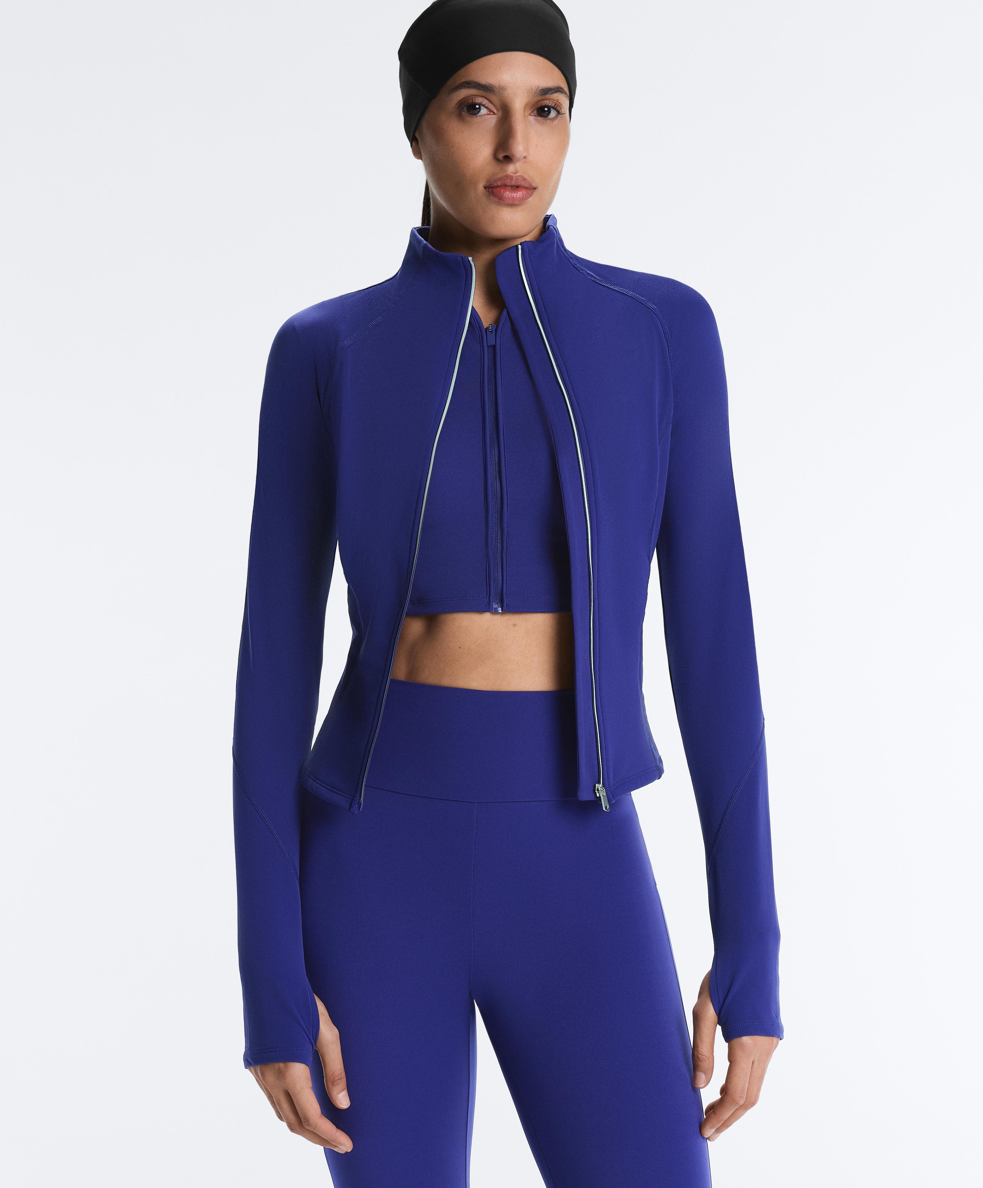 Light warm technical jacket — COBALT